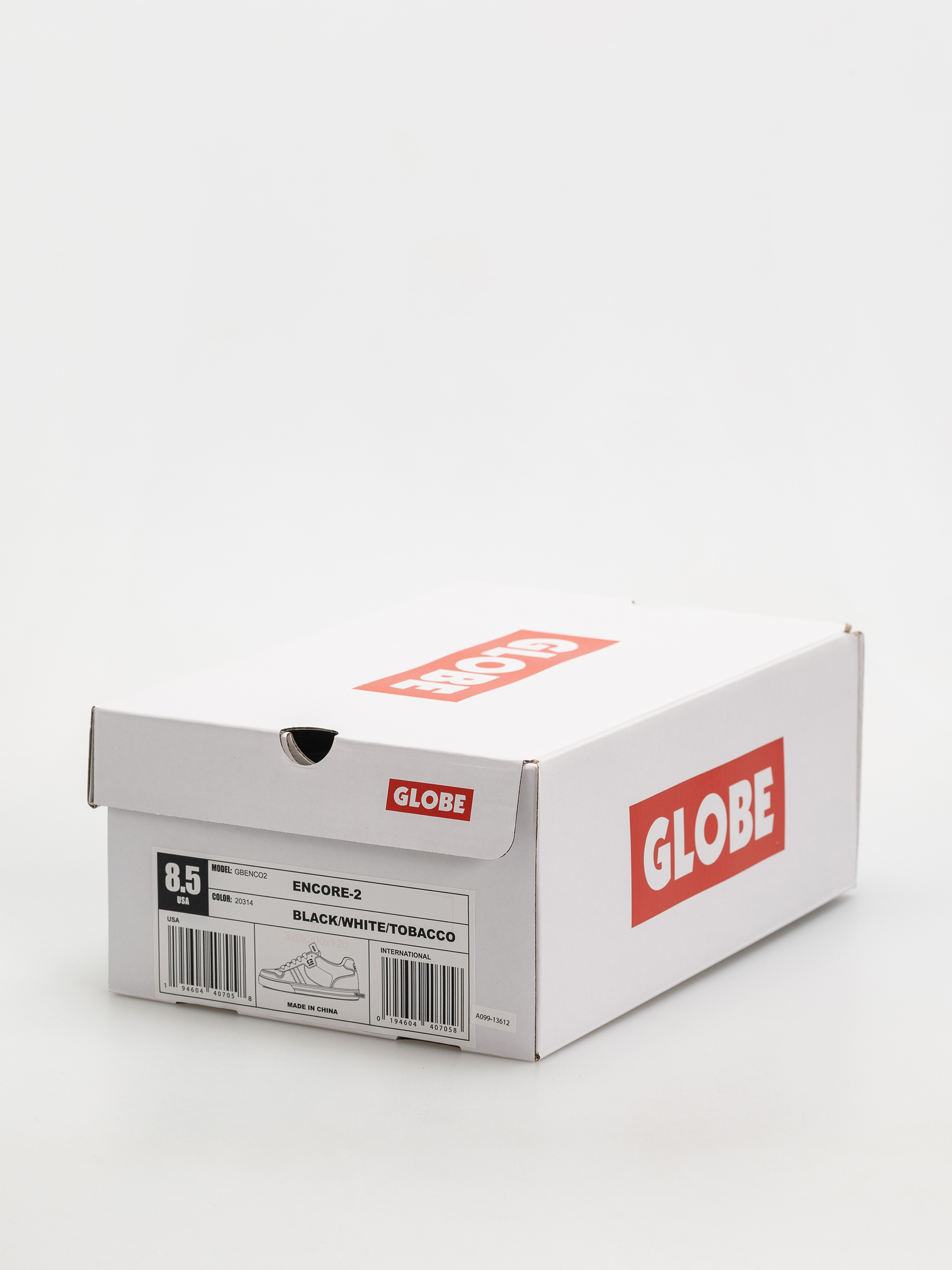 Topánky Globe Encore 2 (black/white/tobacco)