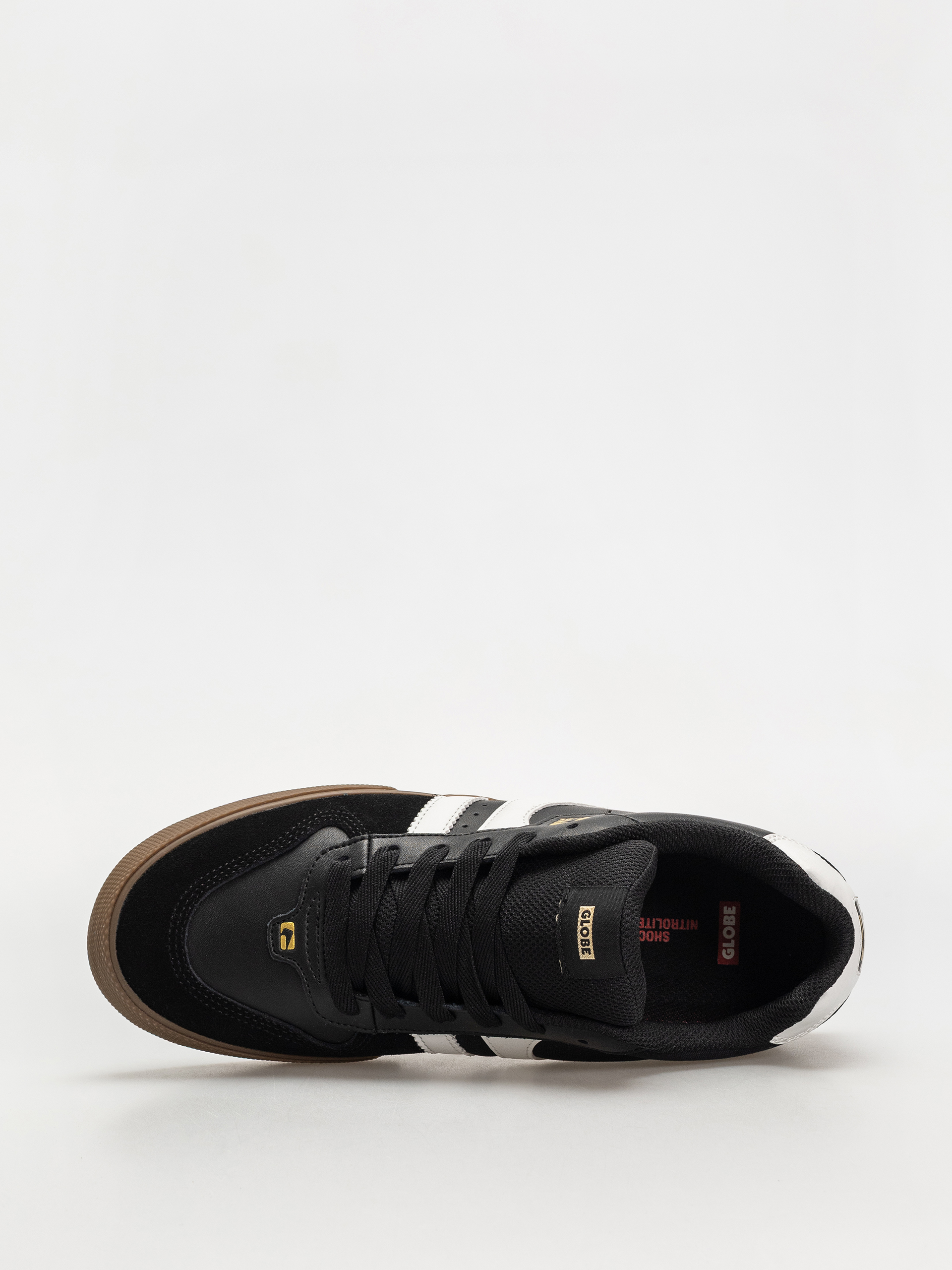 Topánky Globe Encore 2 (black/white/tobacco)