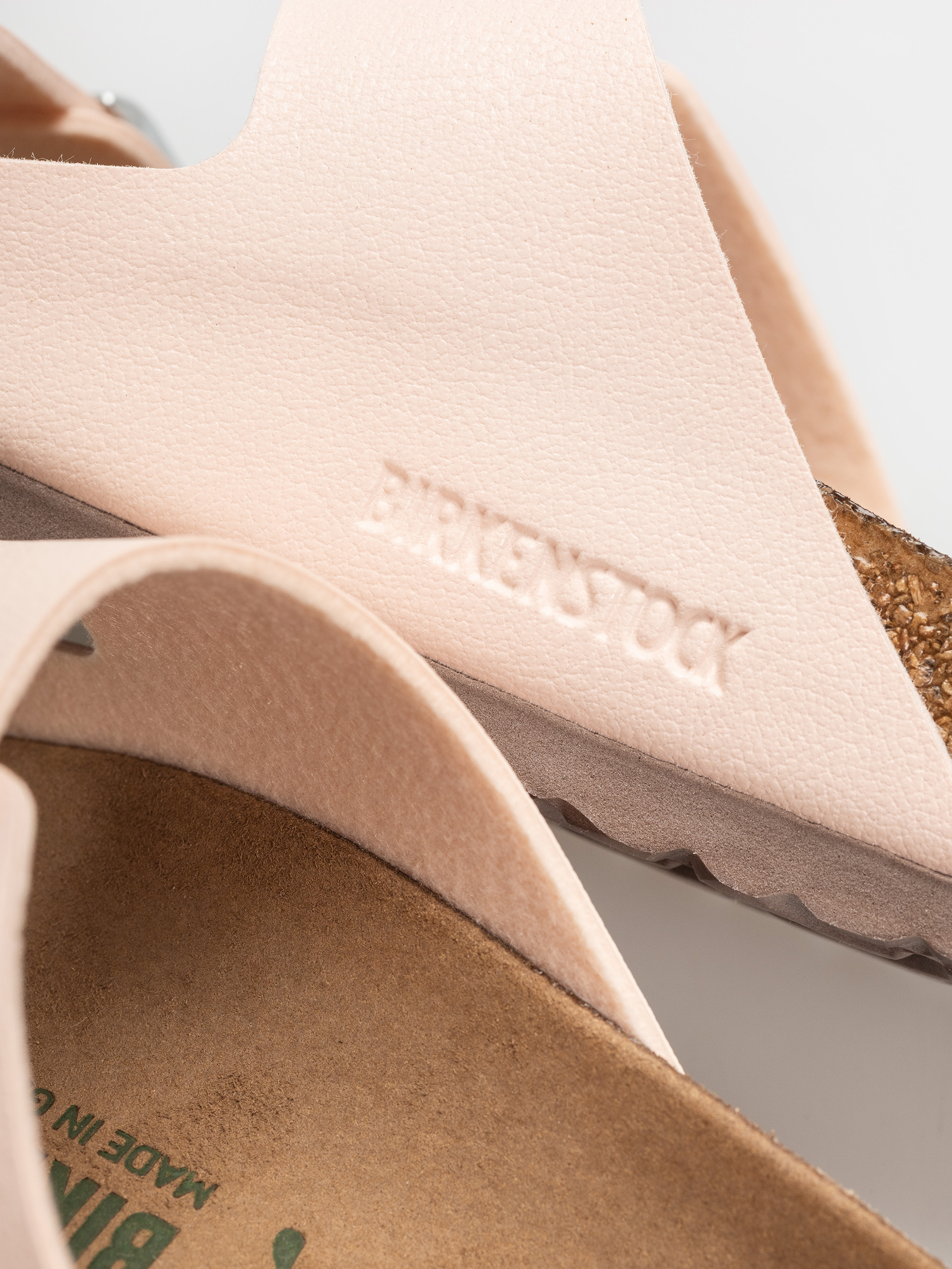 Šľapky Birkenstock Arizona Birko Flor Nubuck Narrow Wmn (light rose)