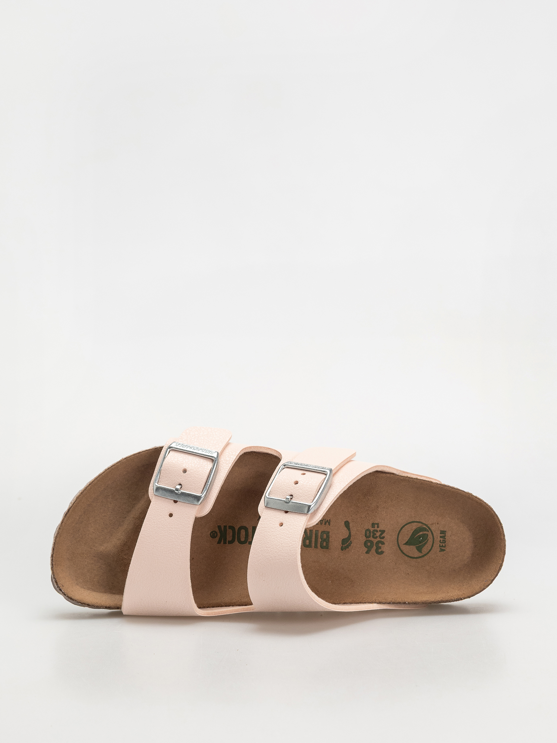 Šľapky Birkenstock Arizona Birko Flor Nubuck Narrow Wmn (light rose)