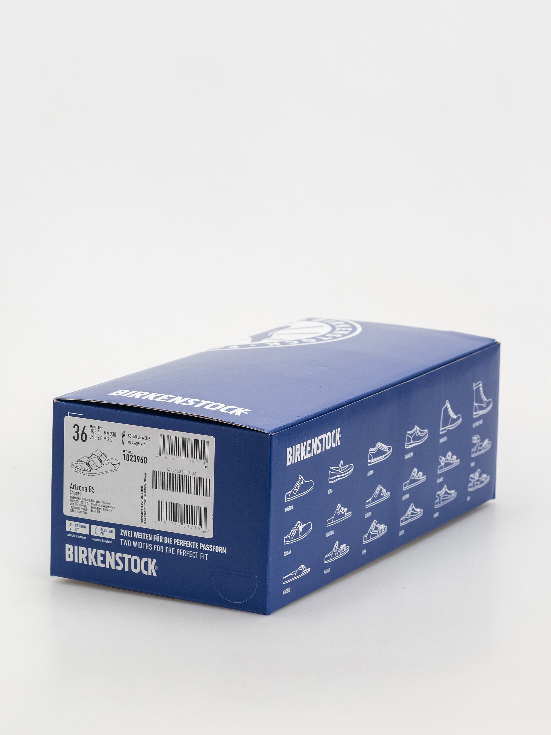 Šľapky Birkenstock Arizona Birko Flor Narrow Wmn (copper)