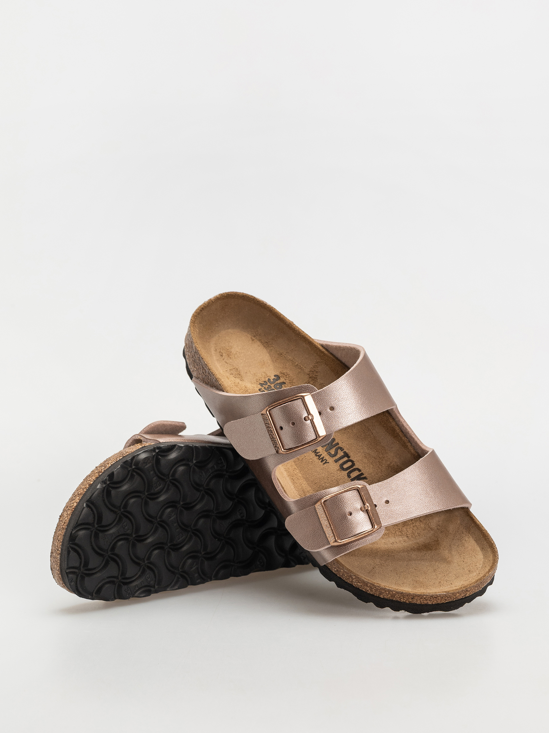 Šľapky Birkenstock Arizona Birko Flor Narrow Wmn (copper)