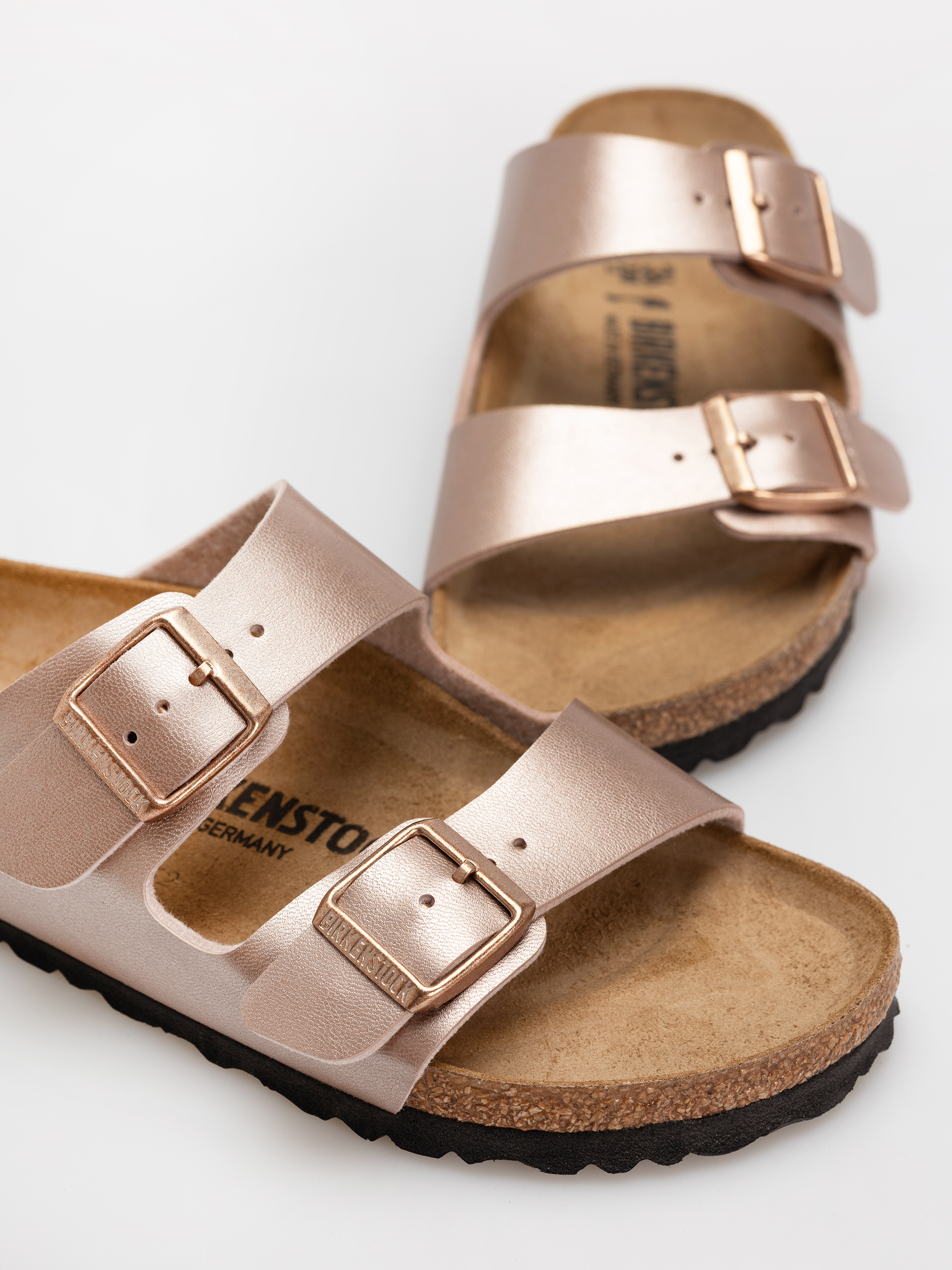 Šľapky Birkenstock Arizona Birko Flor Narrow Wmn (copper)
