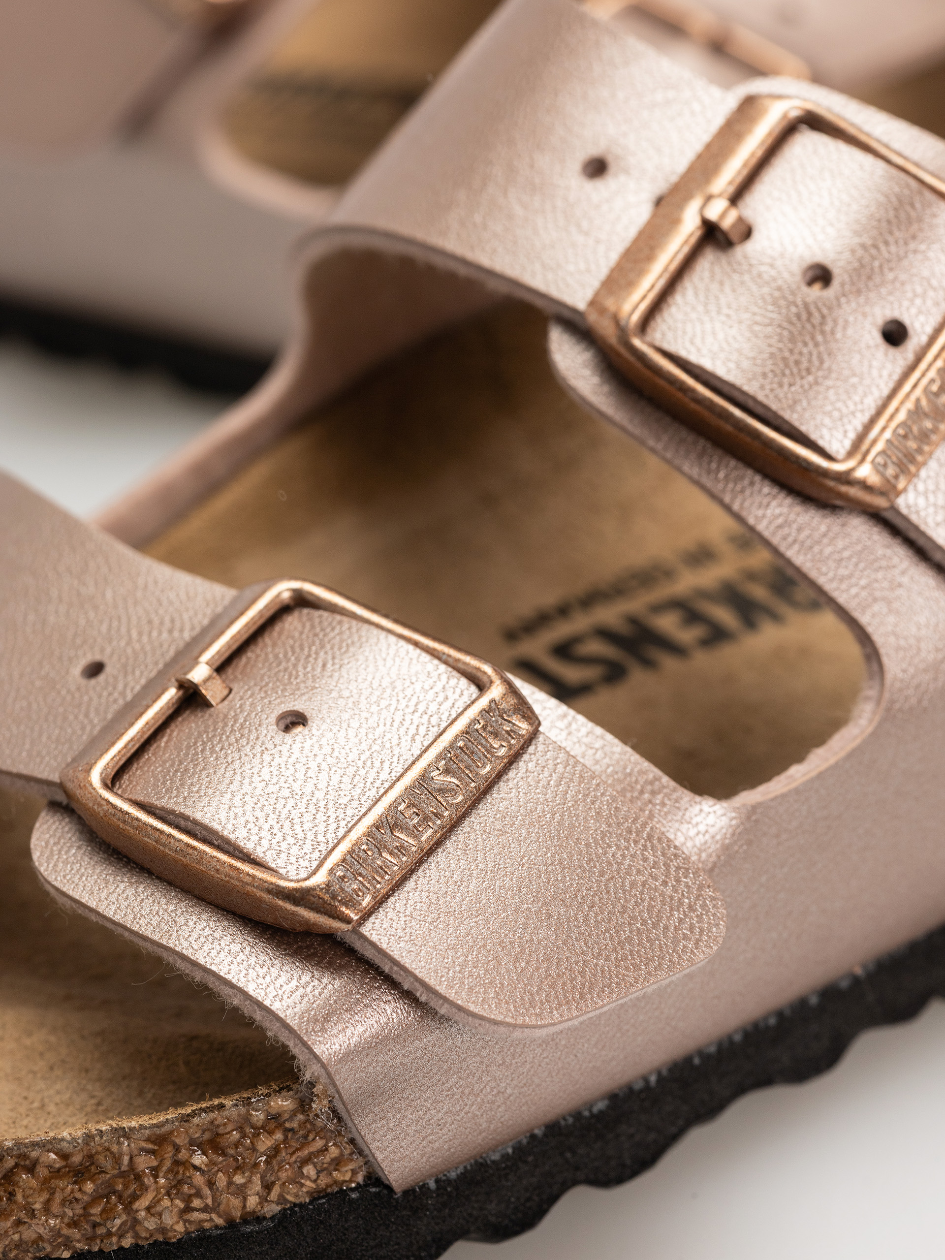 Šľapky Birkenstock Arizona Birko Flor Narrow Wmn (copper)