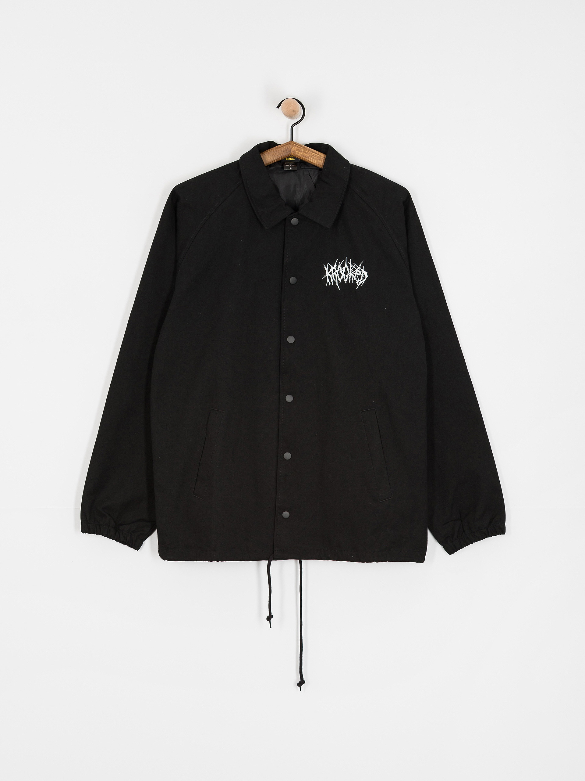 Bunda Krooked Necro Skript (black/white)
