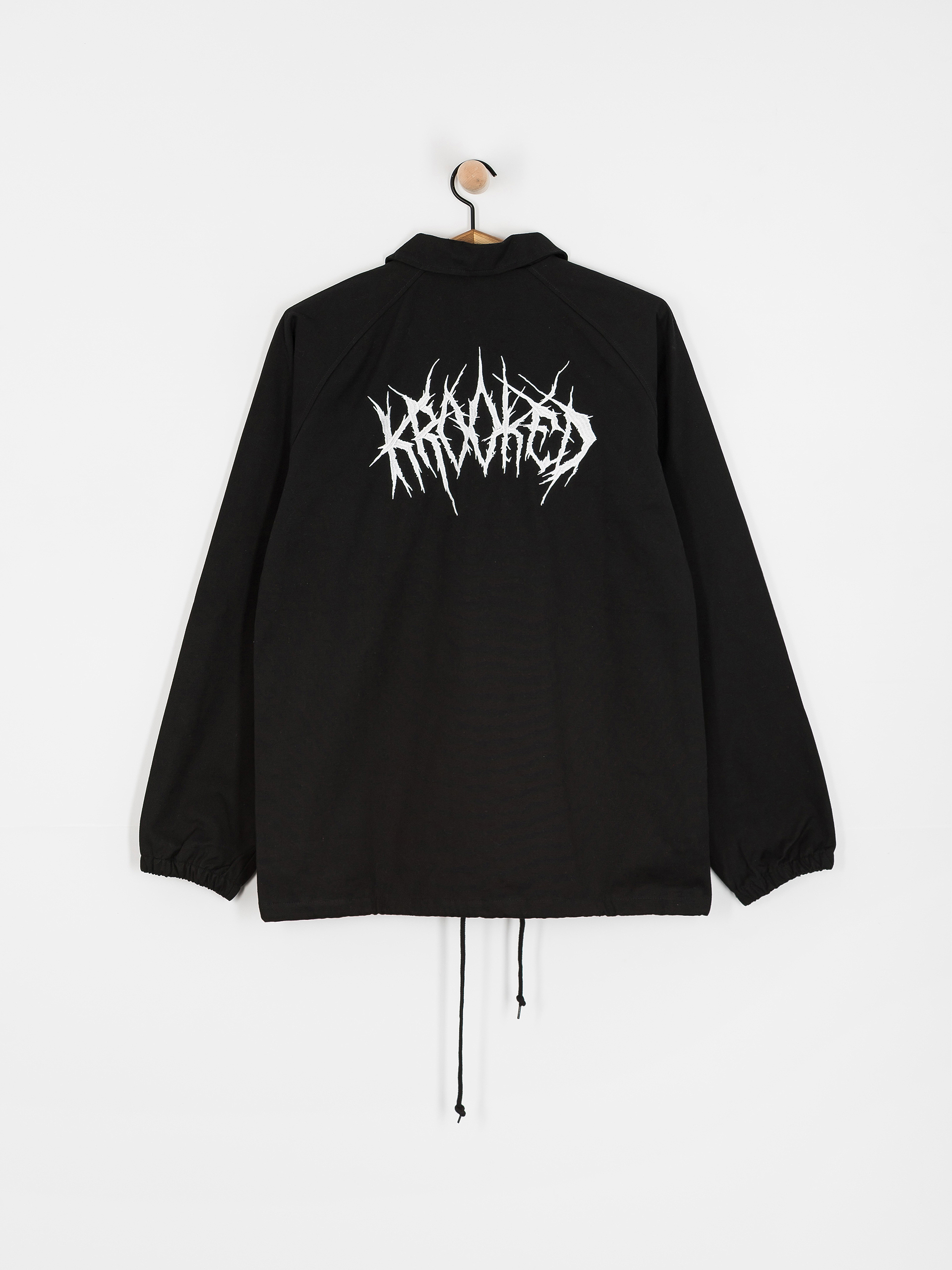 Bunda Krooked Necro Skript (black/white)