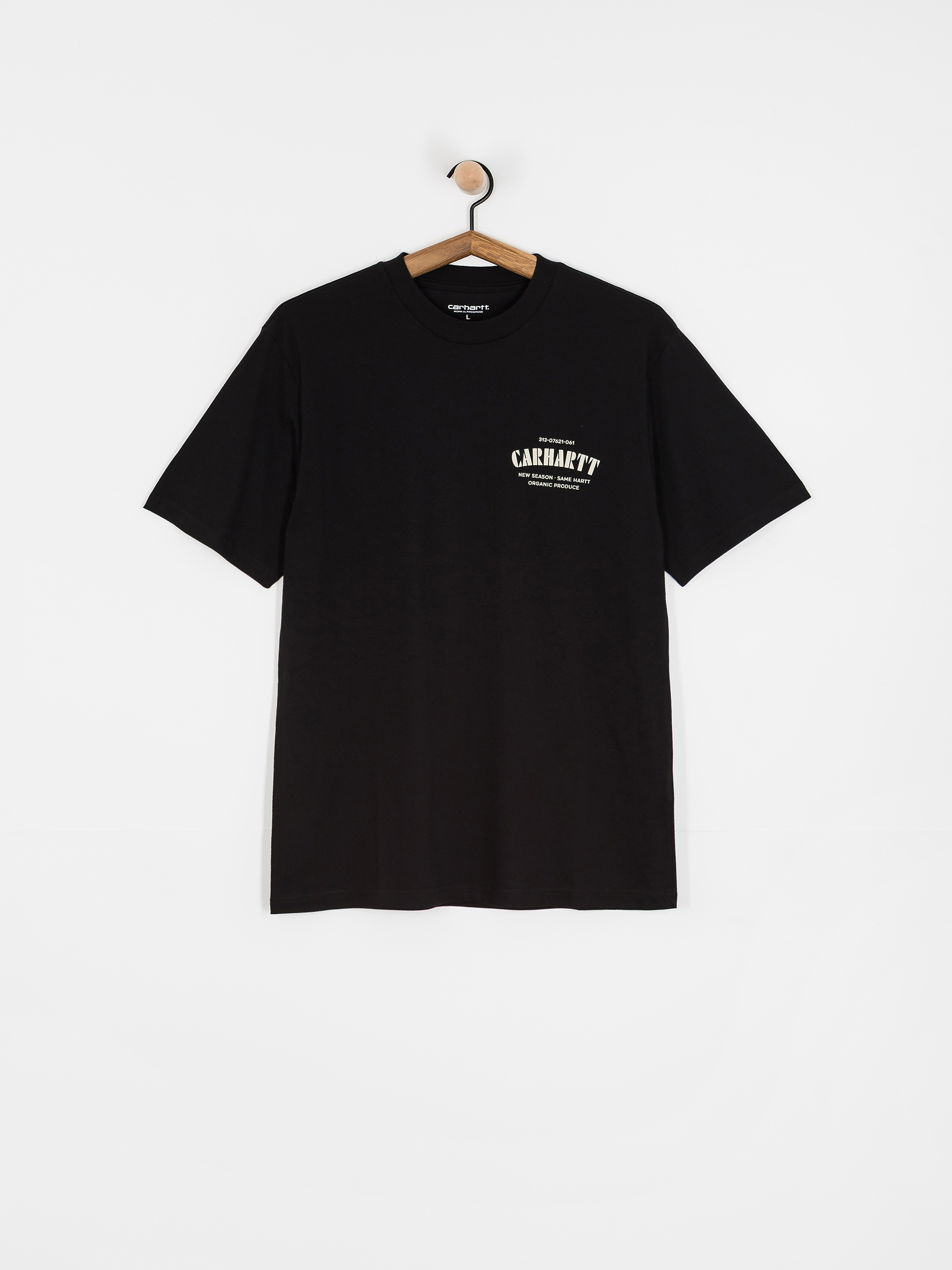 Tričko Carhartt WIP Catalogue C Logo (black)