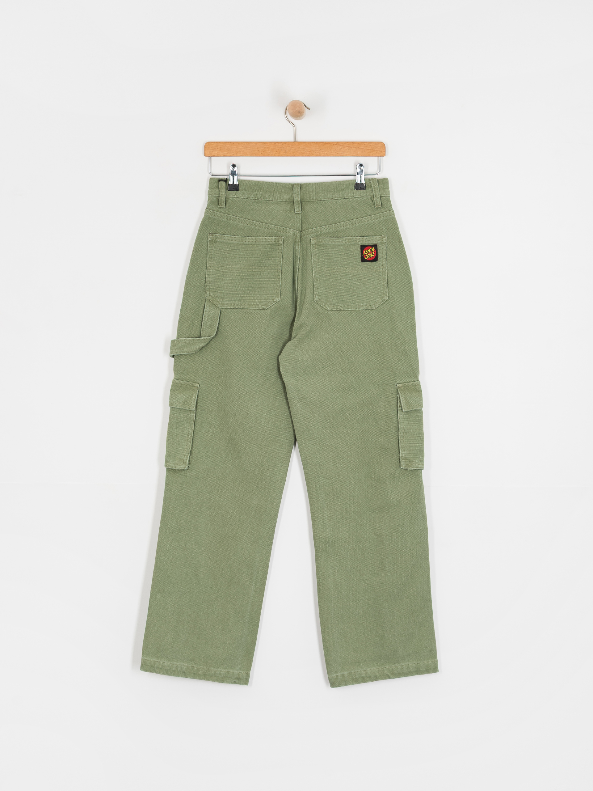 Nohavice Santa Cruz Workers Cargo Wmn (pale sage wash)