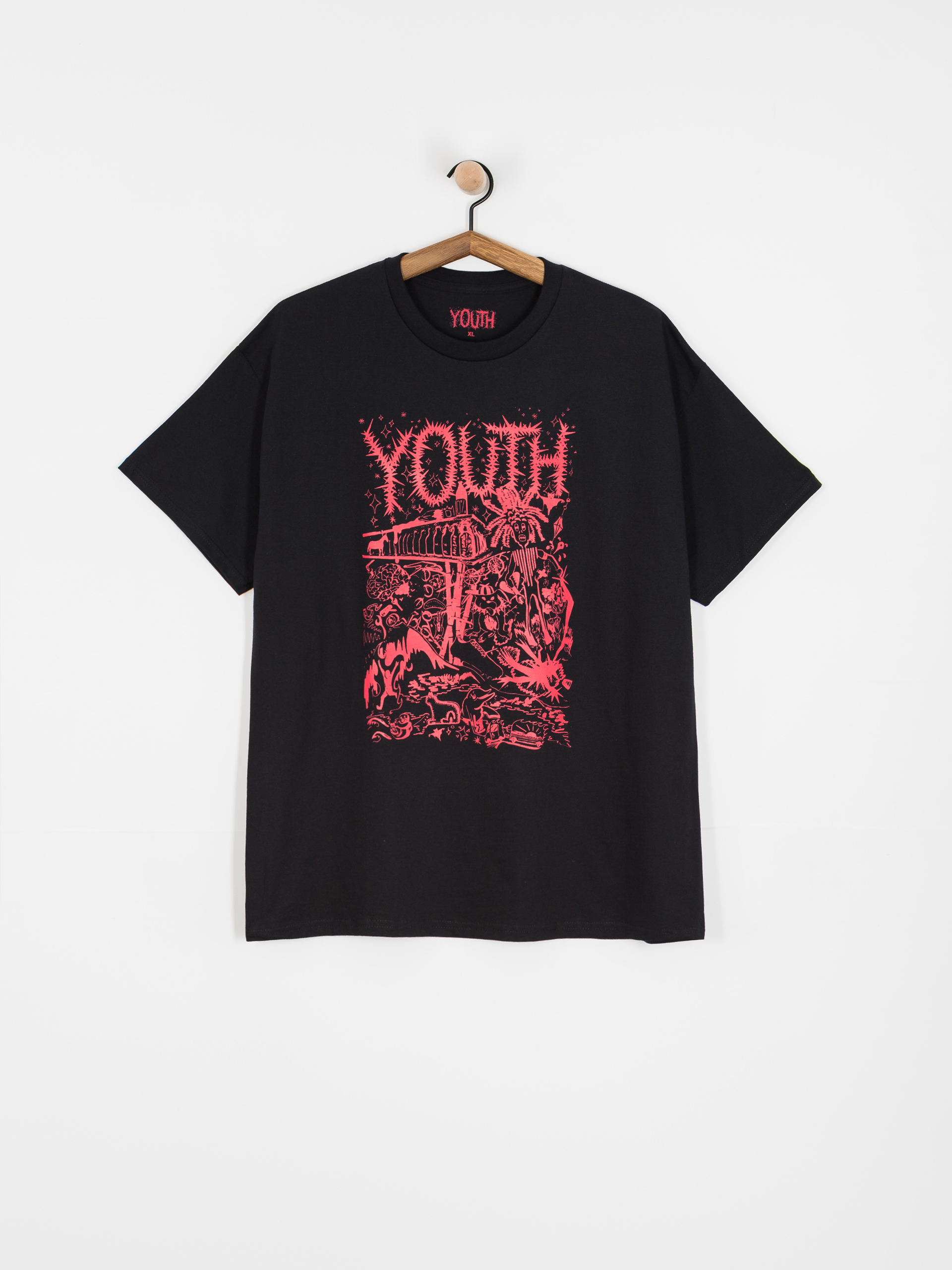 Tričko Youth Skateboards Dida (black)