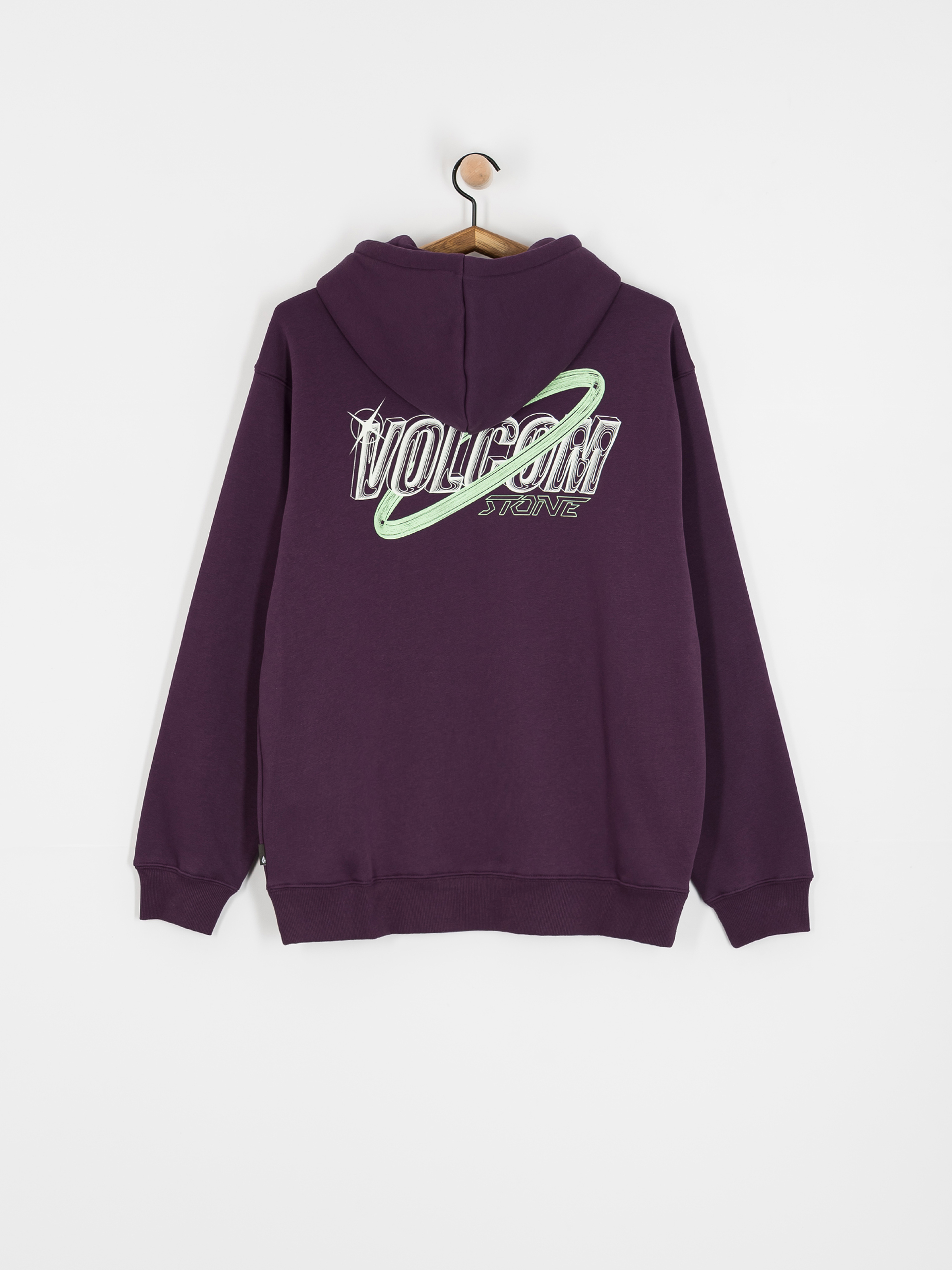 Mikina s kapucňou Volcom Noder HD (grape royale)