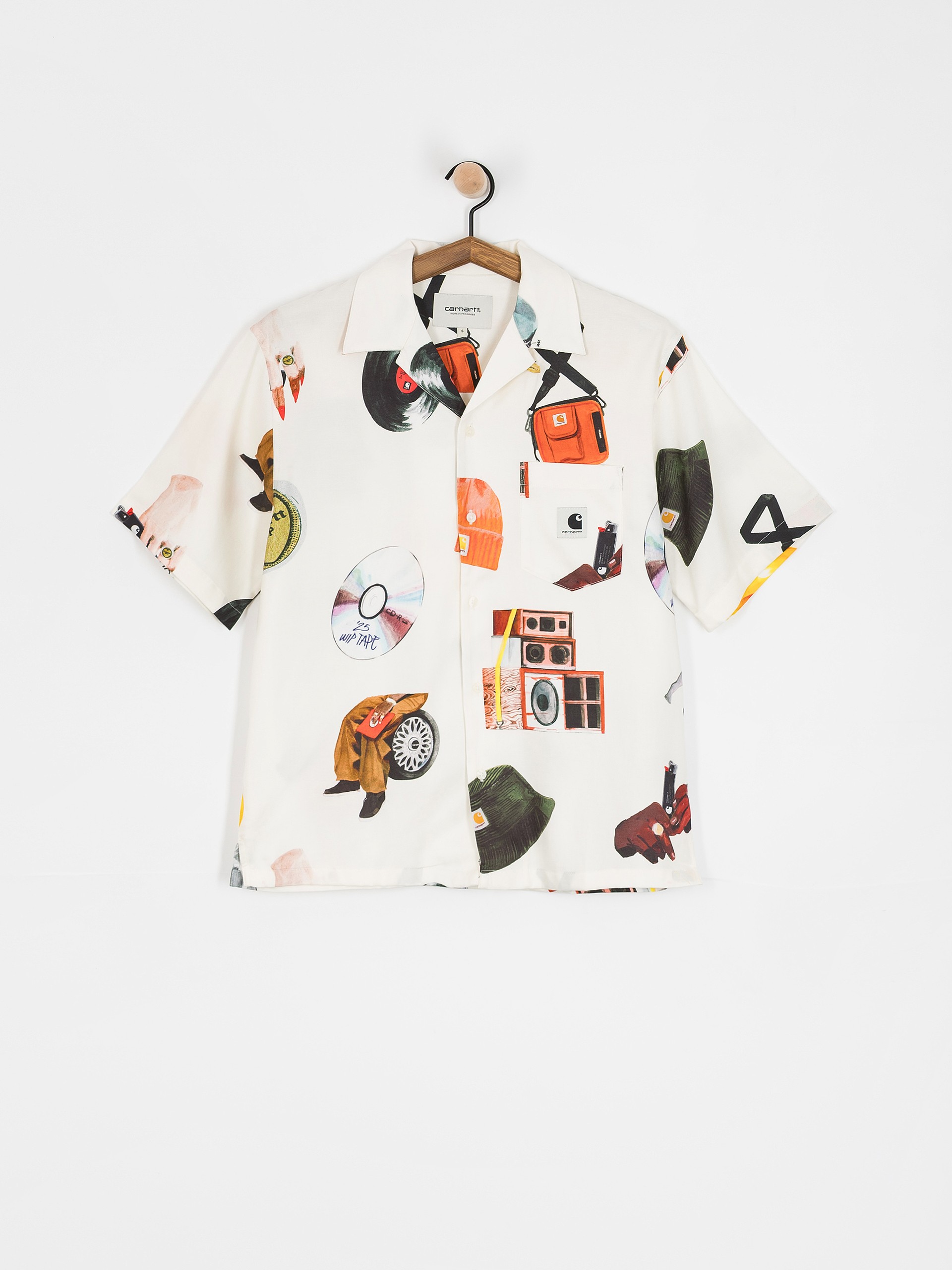 Košeľa Carhartt WIP Jacob Rochester Wmn (jacob rochester print/wax)