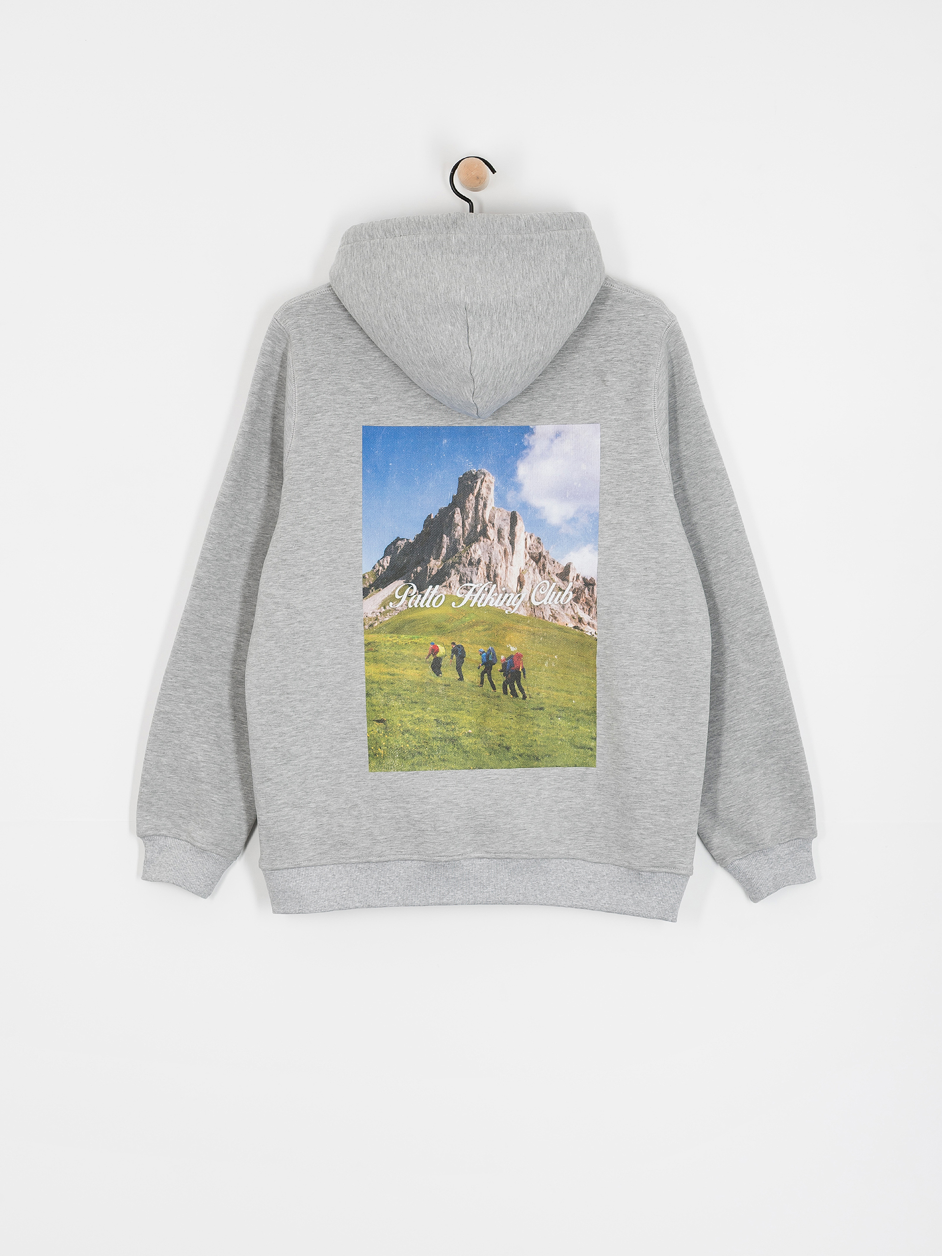 Mikina s kapucňou Palto Hiking Club HD (grey)