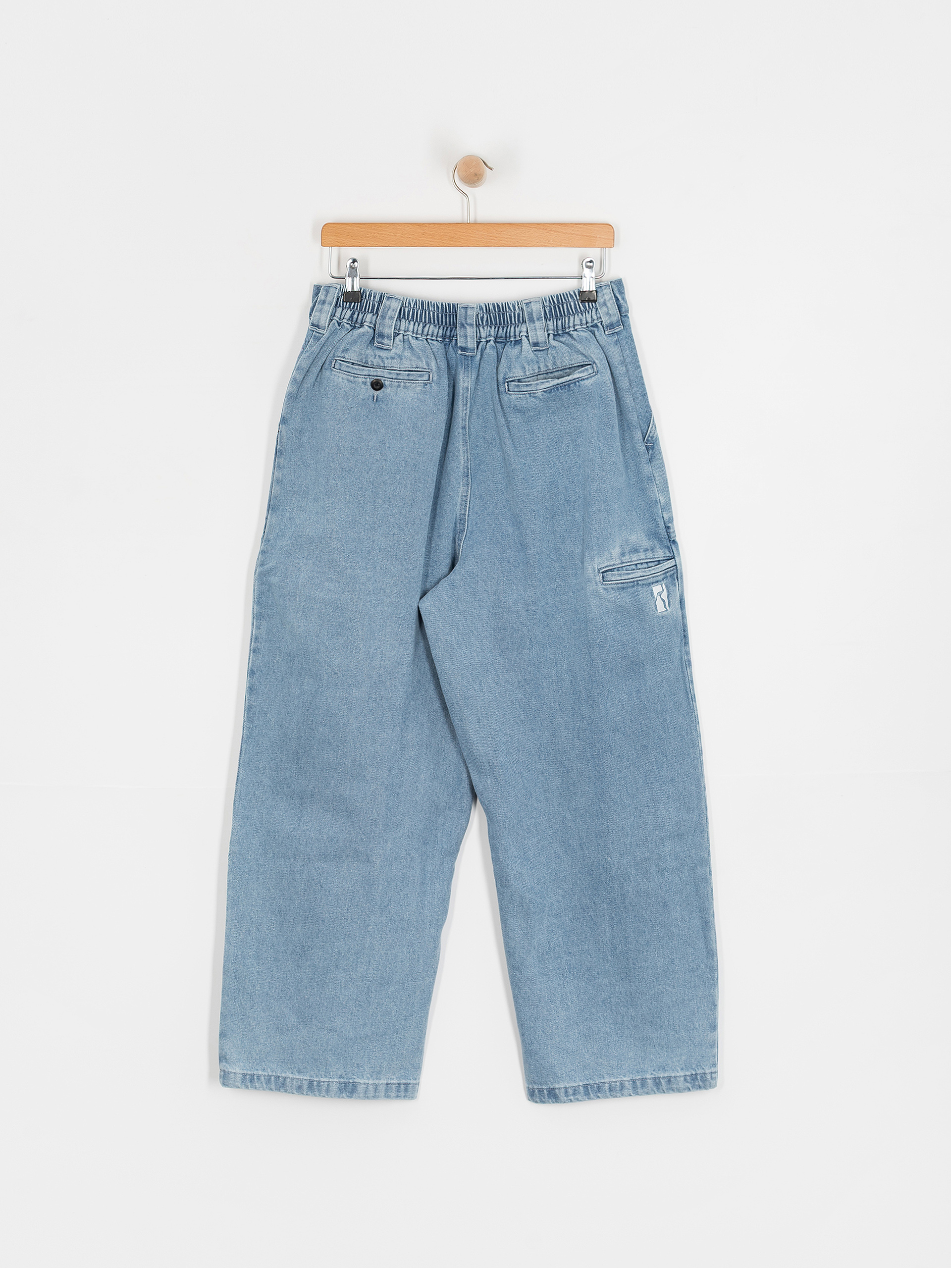 Nohavice Poetic Collective Painter (light denim wash)