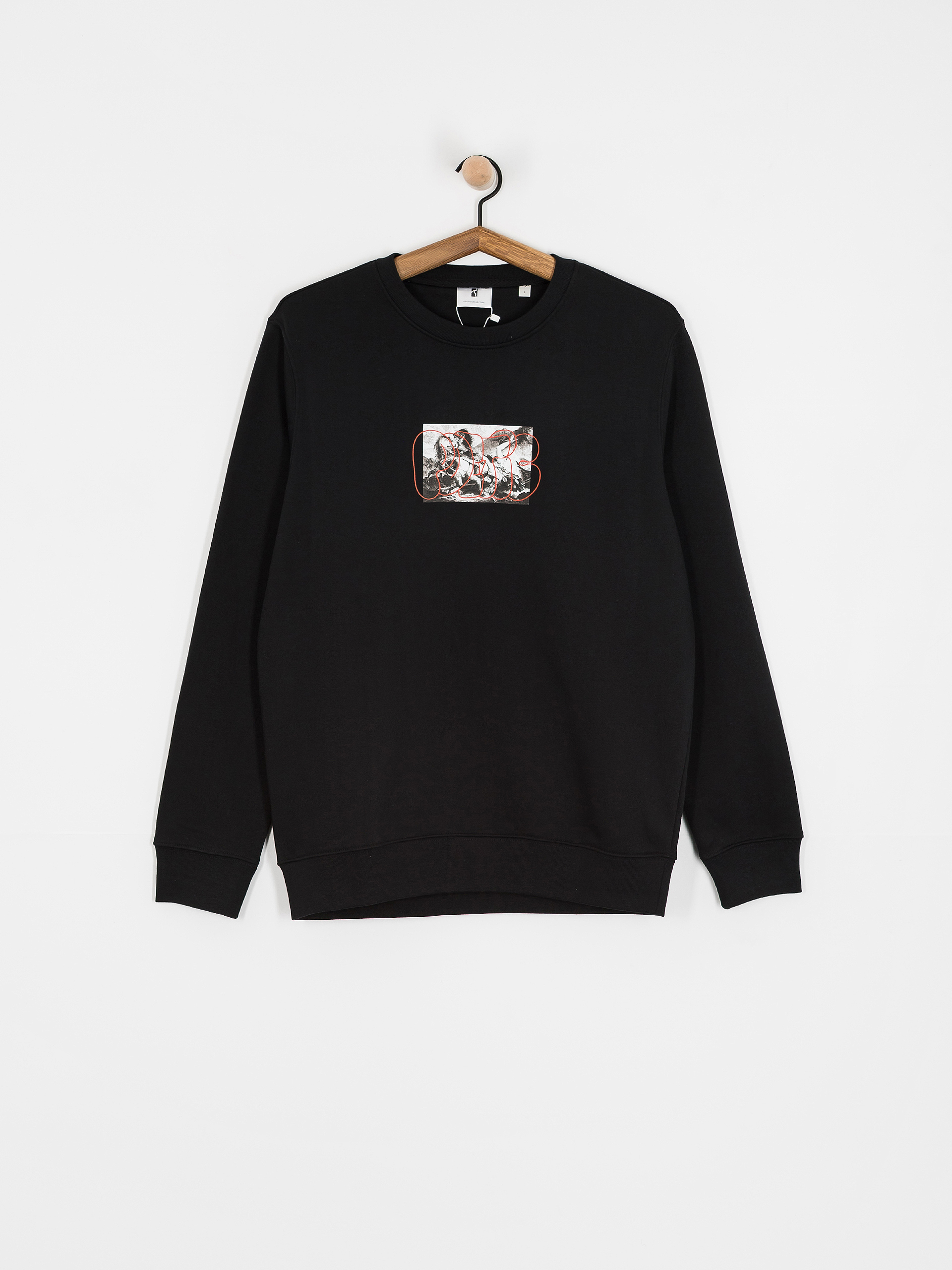 Mikina Poetic Collective Horses (black)