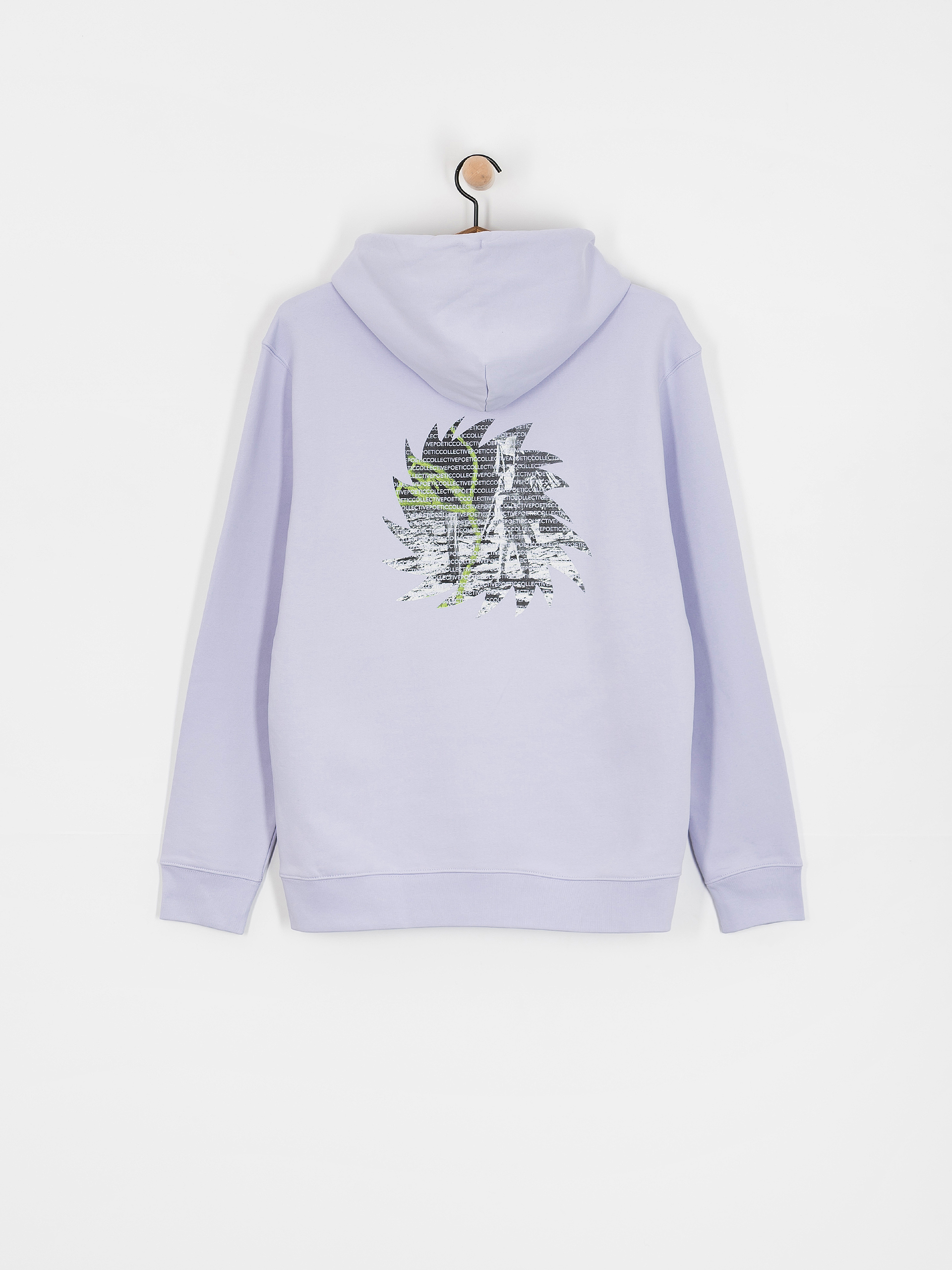 Mikina s kapucňou Poetic Collective Space HD (purple)