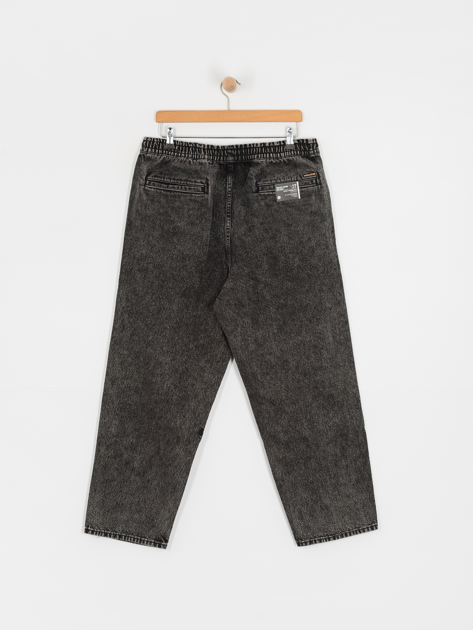 Nohavice Volcom Freazy Loose Ew (light acid black)