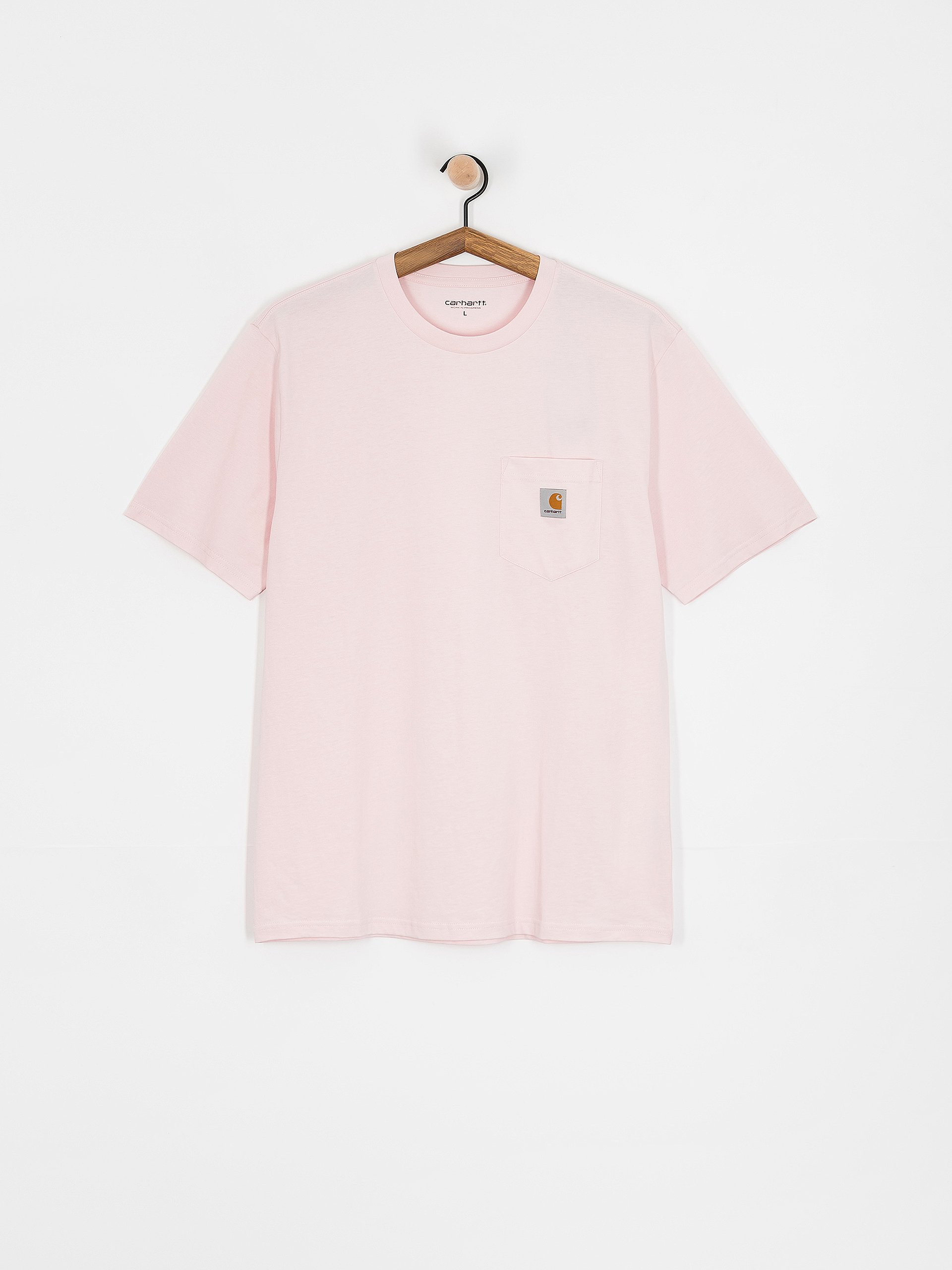Tričko Carhartt WIP Pocket (air pink)