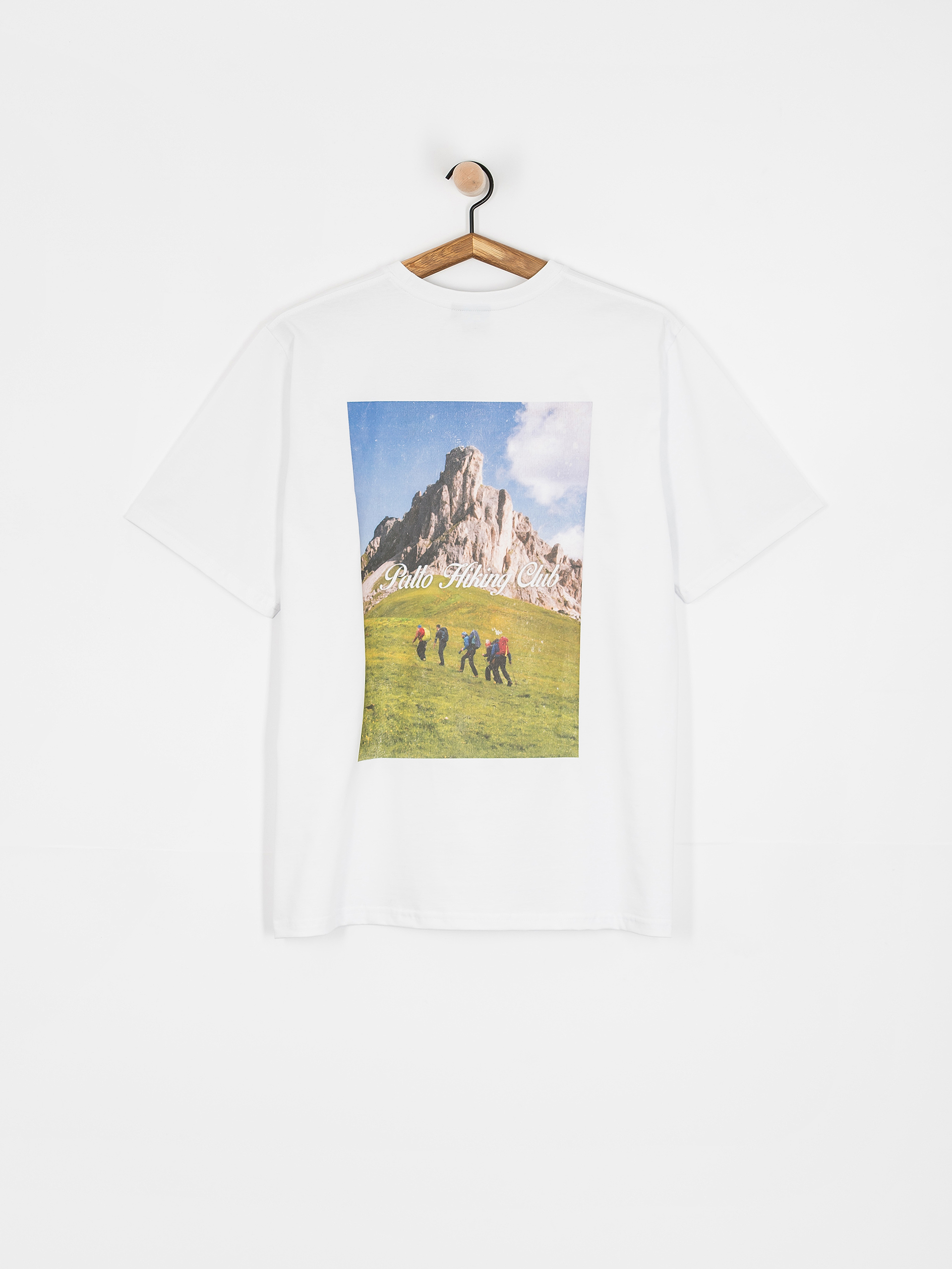 Tričko Palto Hiking Club (white)