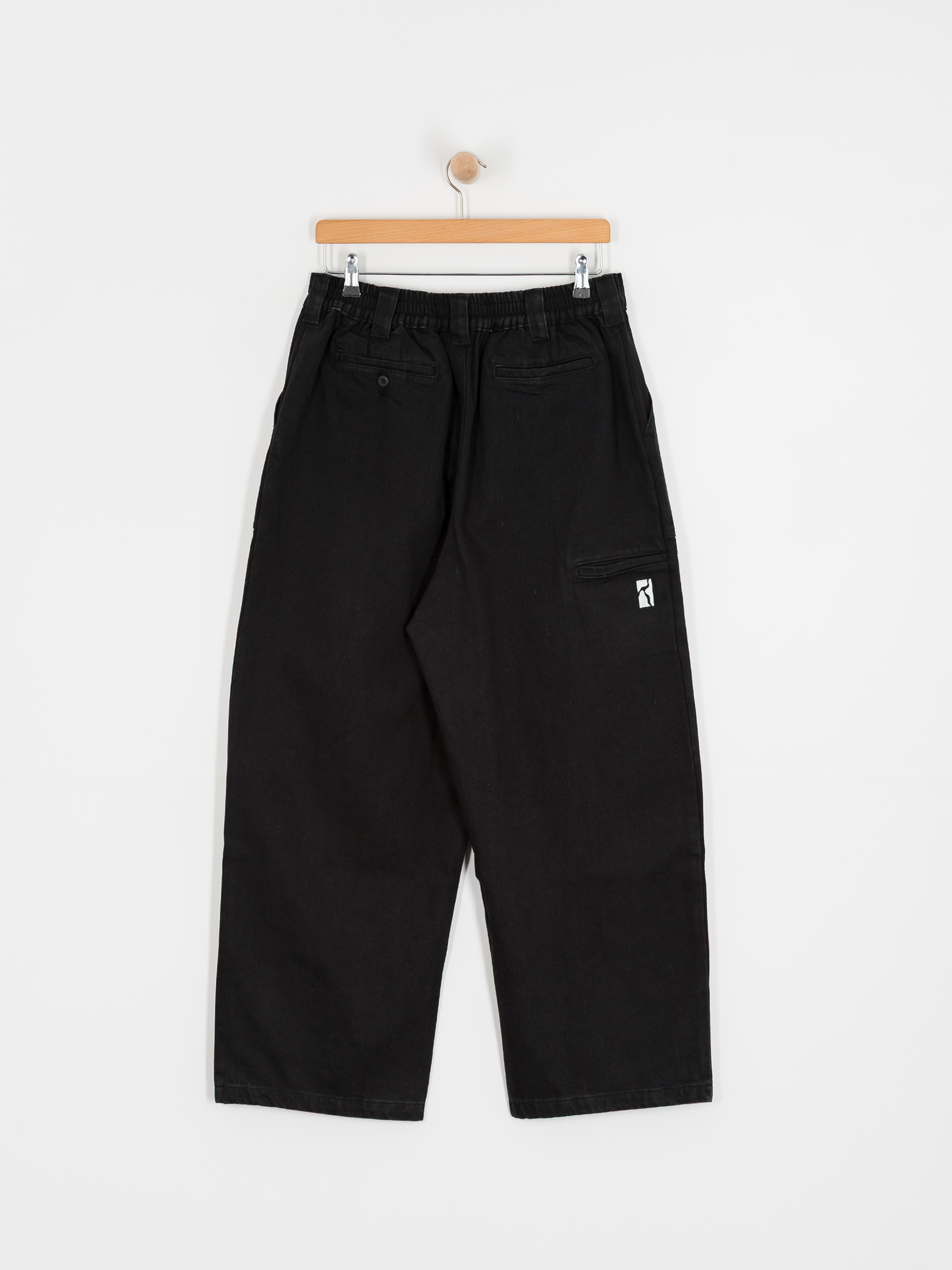 Nohavice Poetic Collective Painter (black denim wash)