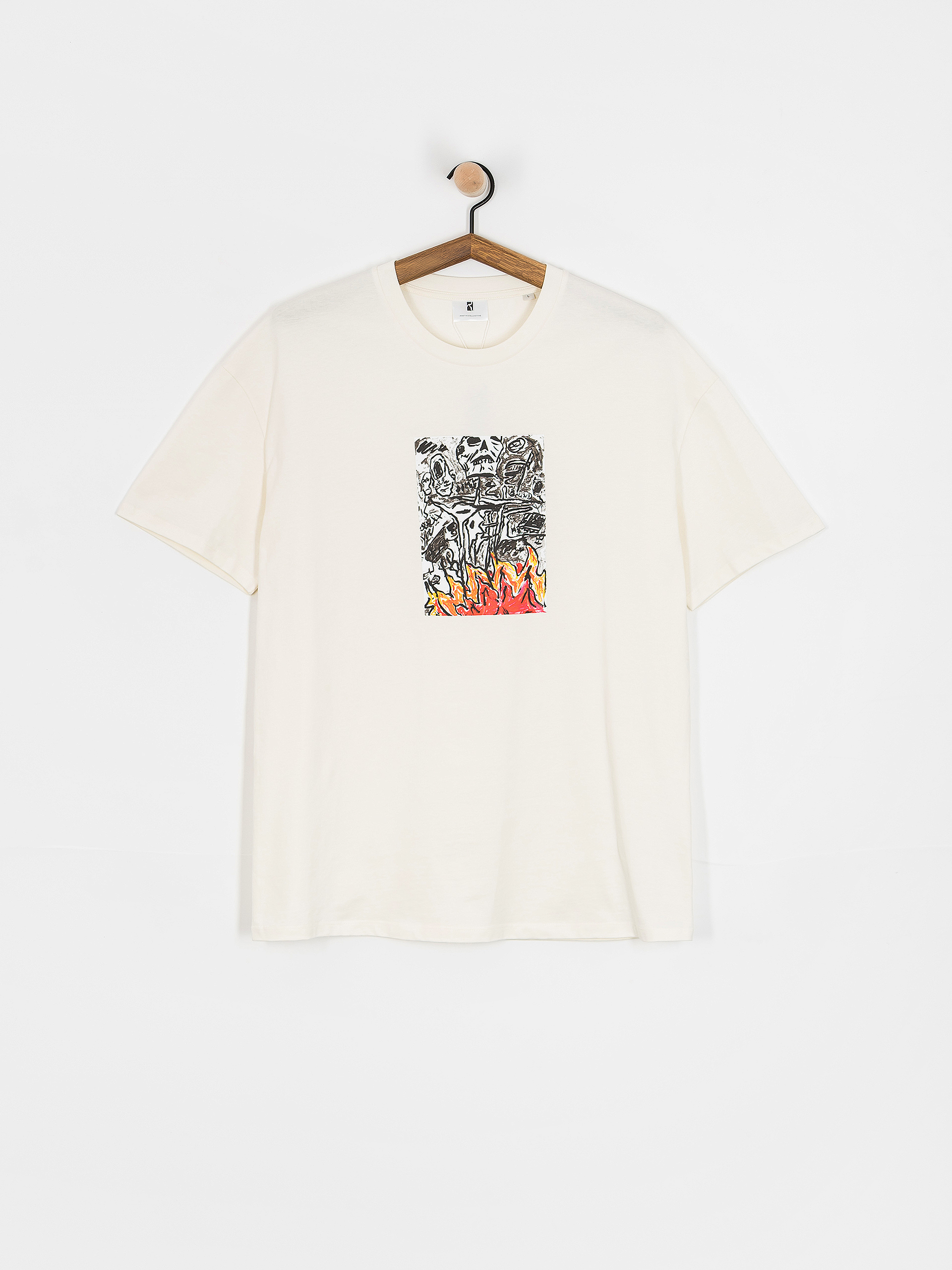 Triu010dko Poetic Collective Burning Skull (ivory)