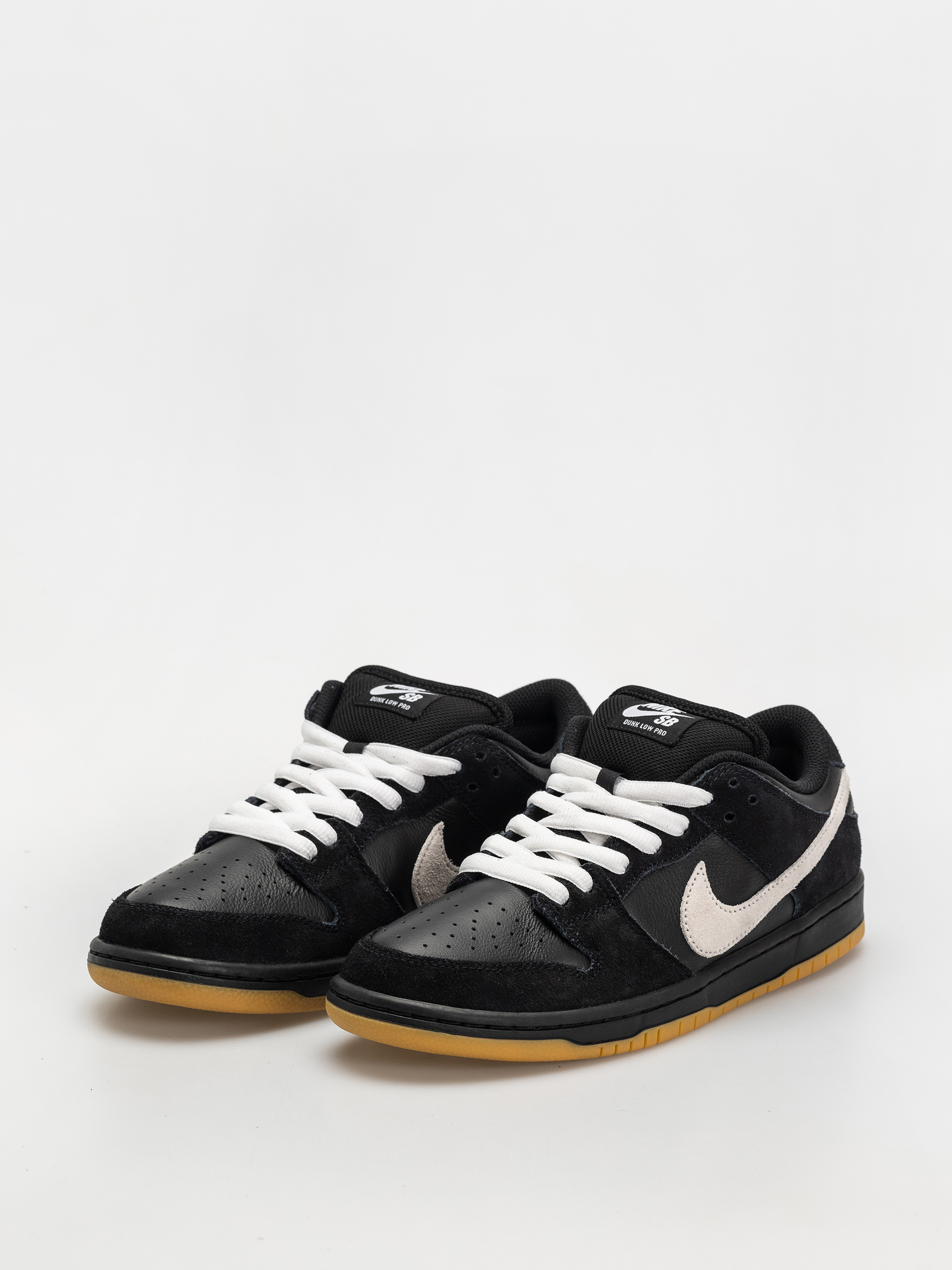 Topánky Nike SB Dunk Low Pro (black/white black gum light brown)