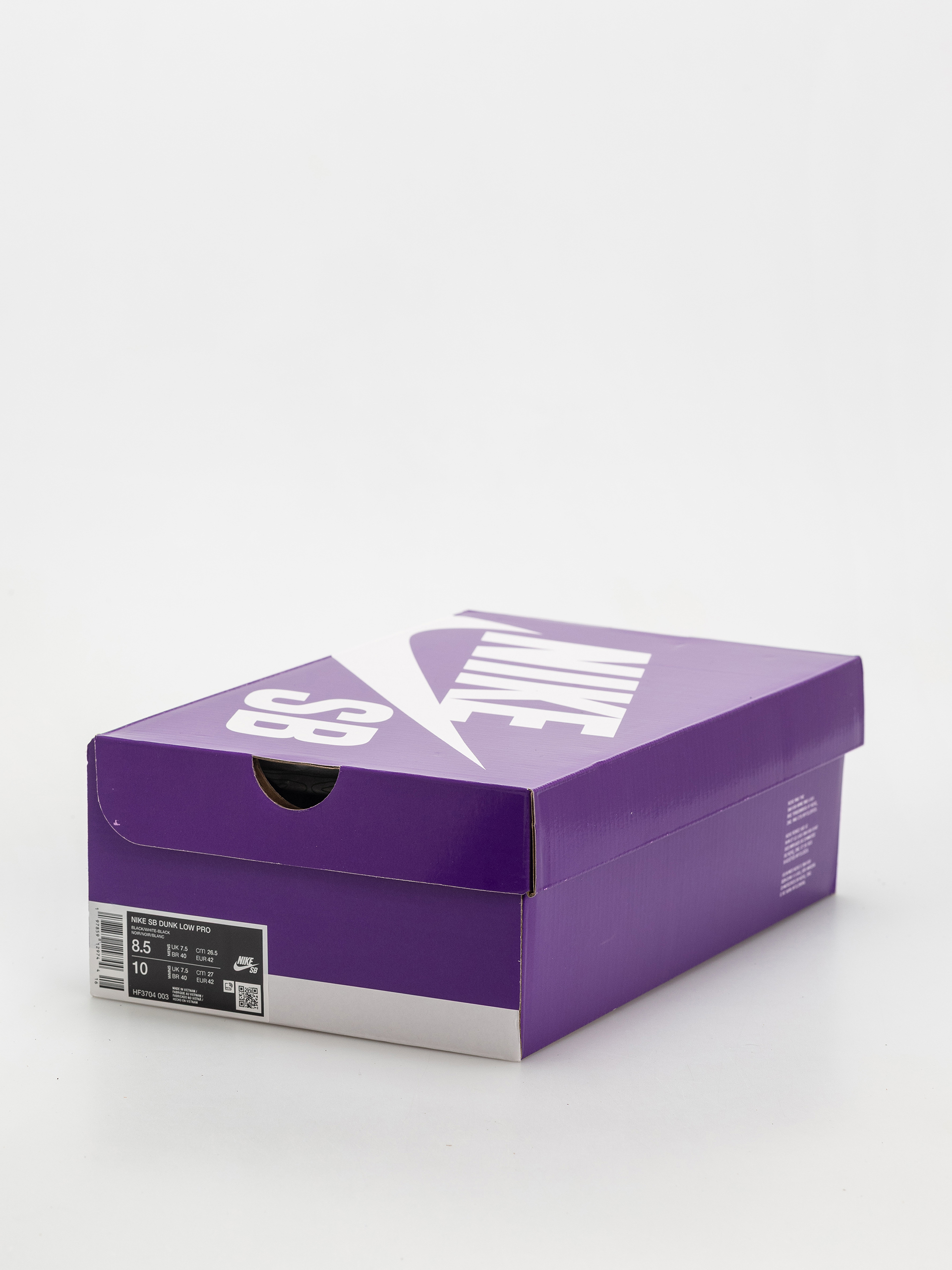 Topánky Nike SB Dunk Low Pro (black/white black gum light brown)