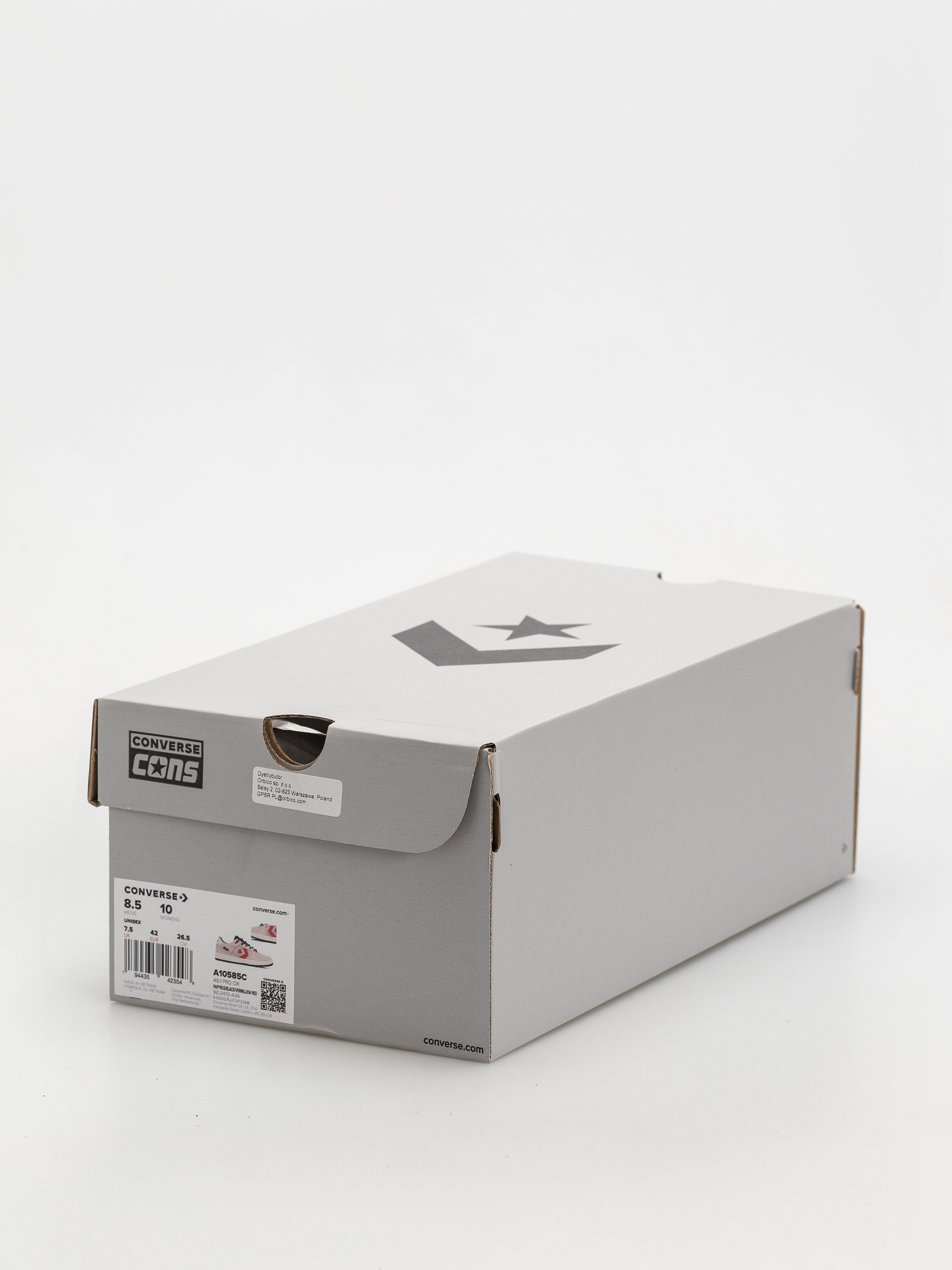 Topánky Converse As 1 Pro Ox (papyrus/black/vermillion red)