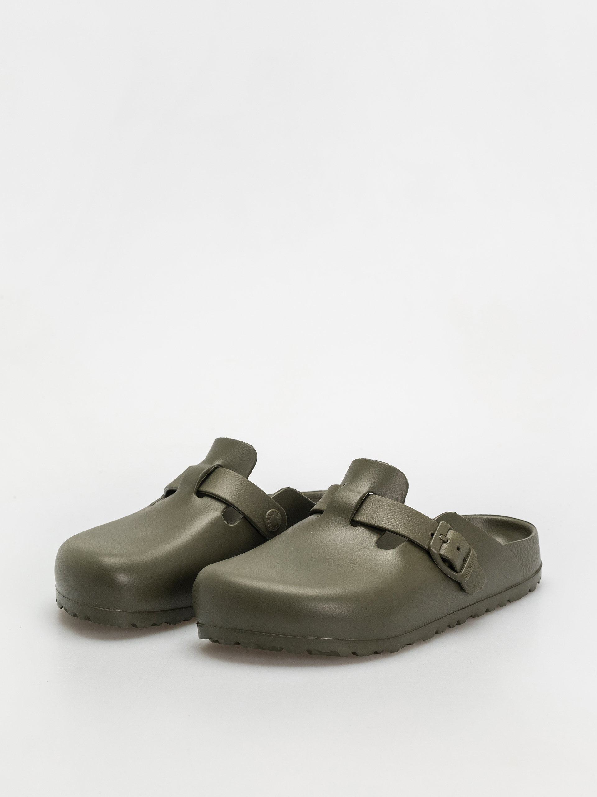 Šľapky Birkenstock Boston EVA Narrow Wmn (khaki)