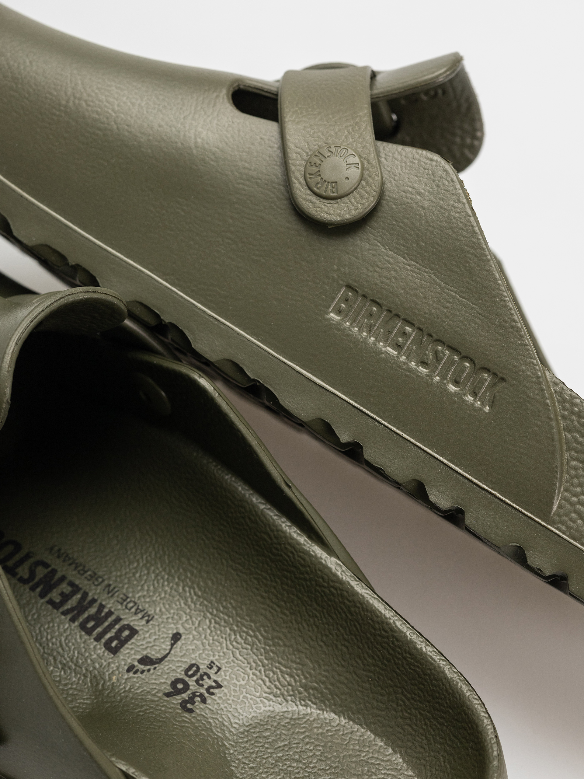 Šľapky Birkenstock Boston EVA Narrow Wmn (khaki)