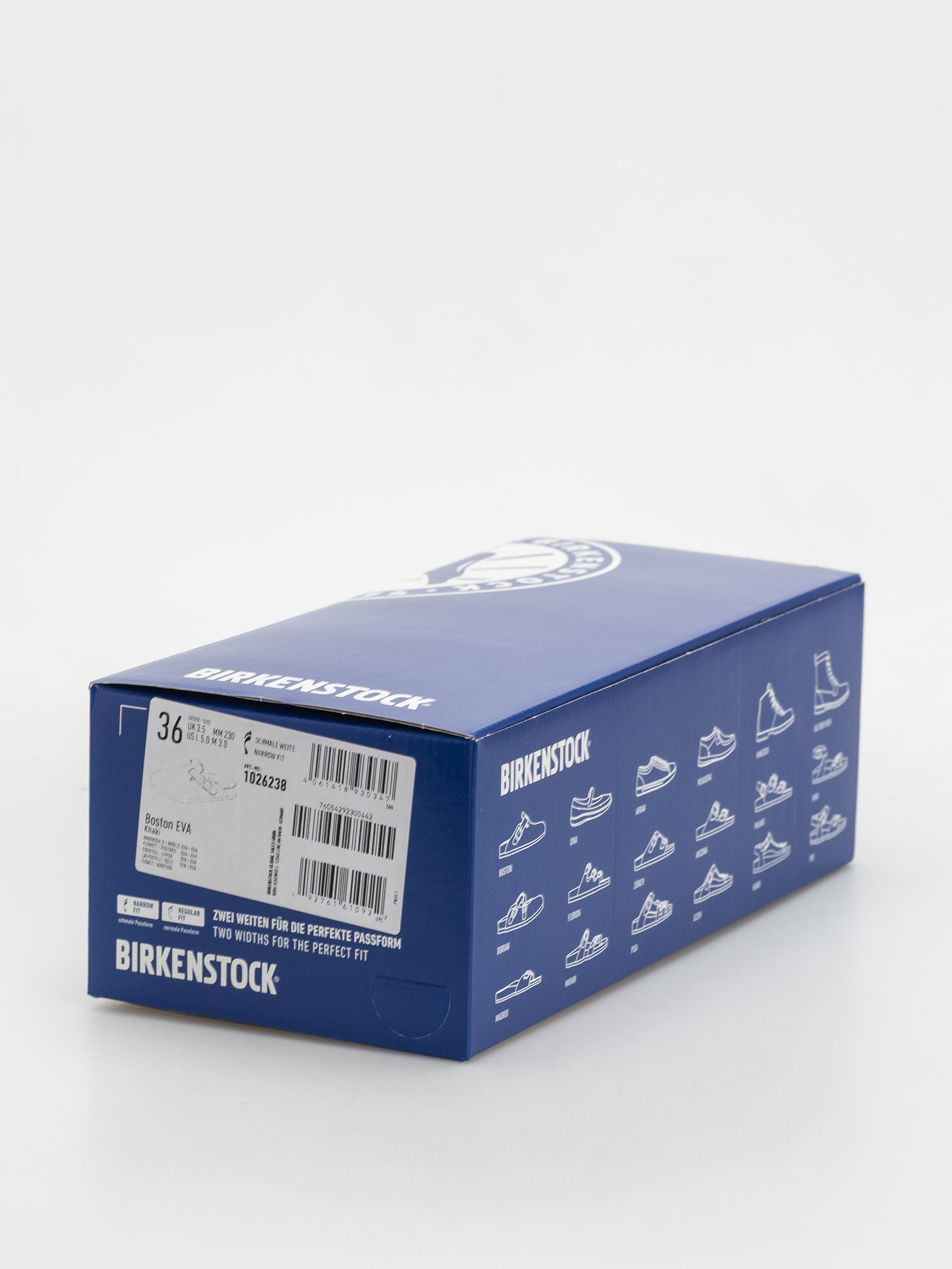 Šľapky Birkenstock Boston EVA Narrow Wmn (khaki)