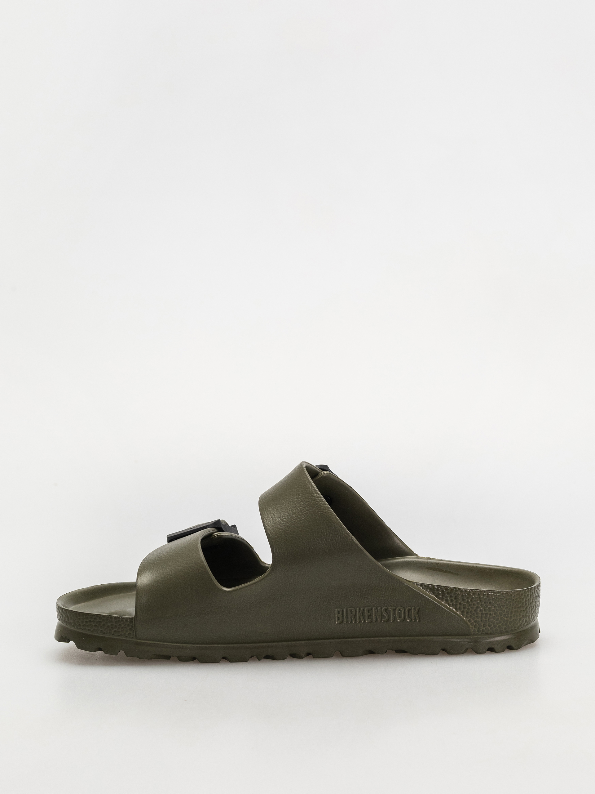 Šľapky Birkenstock Arizona Stealth Buckle EVA Narrow Wmn (khaki/black)