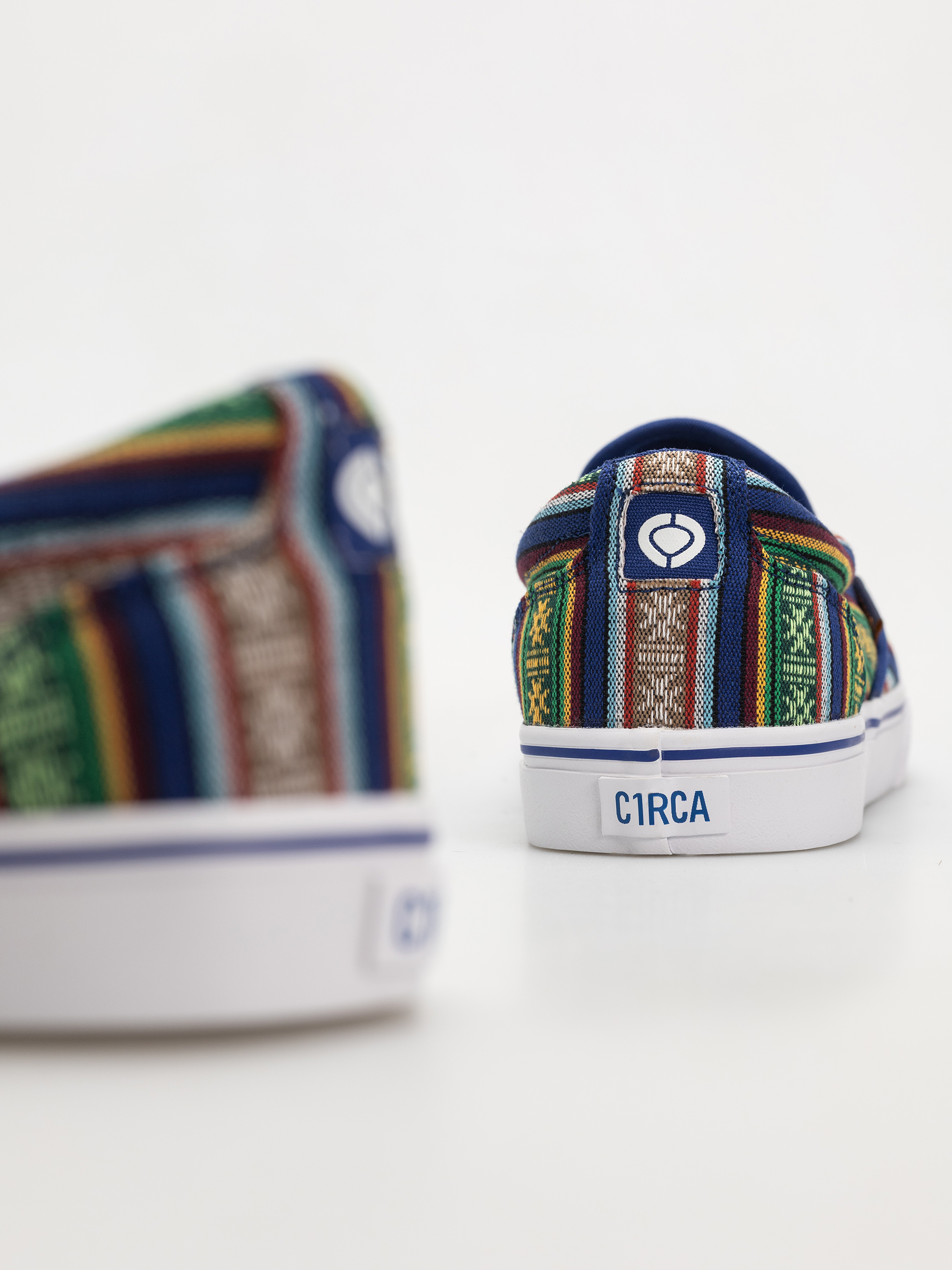 Topánky Circa 50 Slips QQRQ (zapotec blue/white)