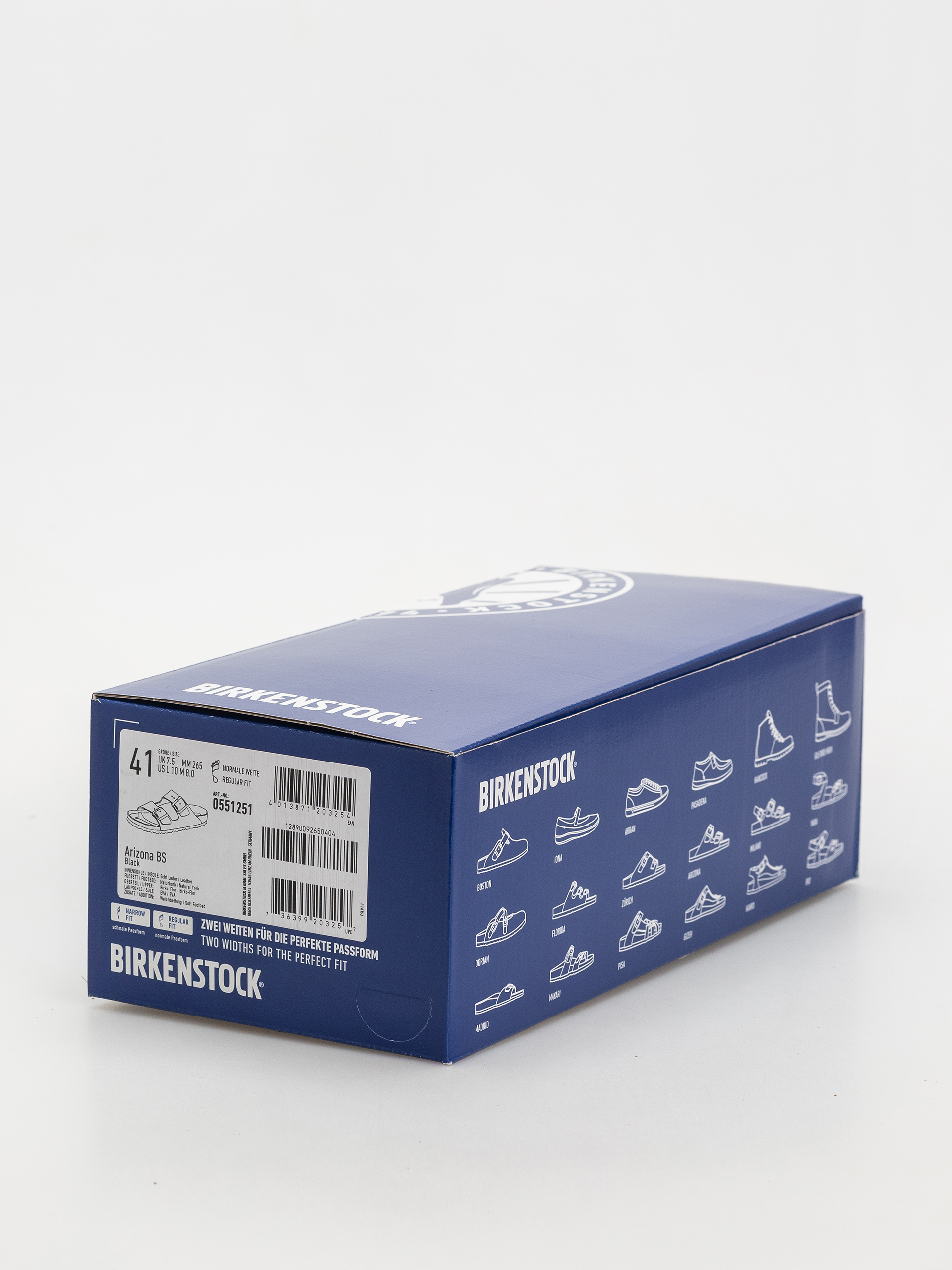 Šľapky Birkenstock Arizona Briko Flor Regular (black)