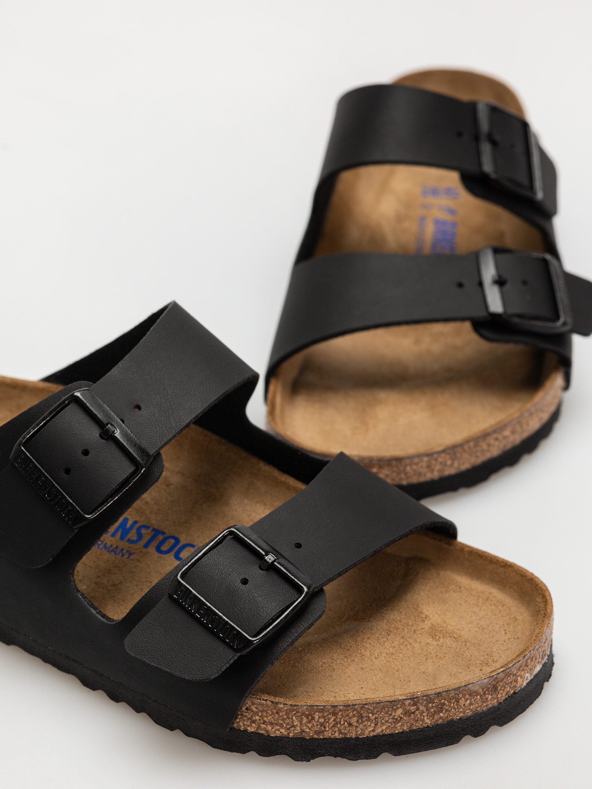 Šľapky Birkenstock Arizona Briko Flor Regular (black)