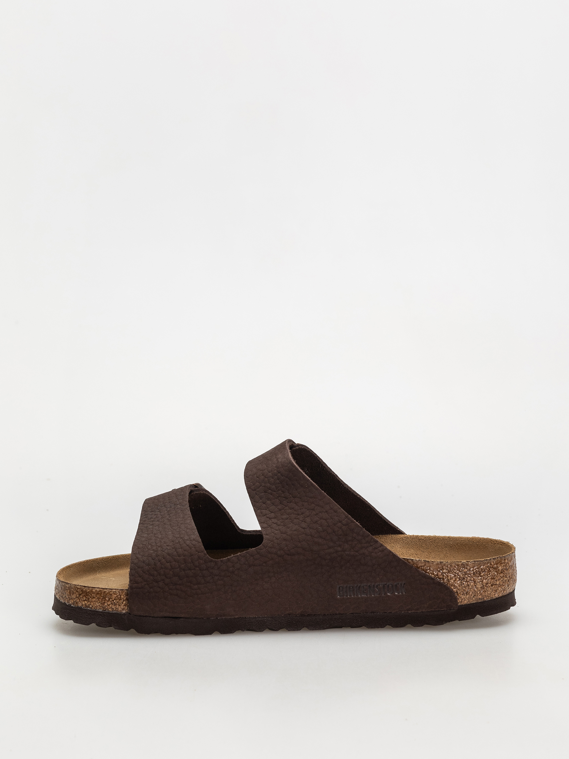 Šľapky Birkenstock Arizona Nubuck Leather Regular (desert buck roast)