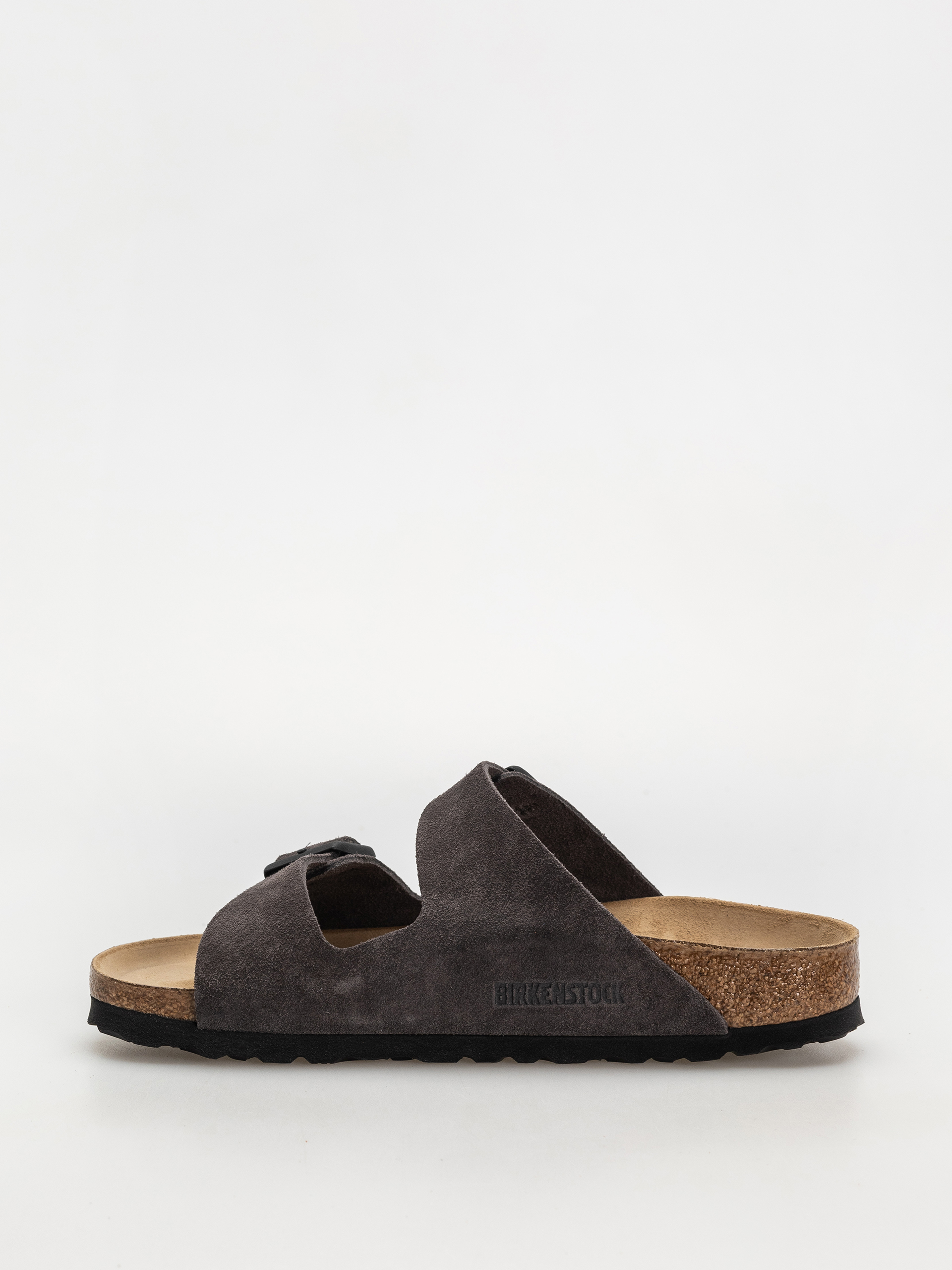 Šľapky Birkenstock Arizona Suede Leather Narrow Wmn (velvet grey)