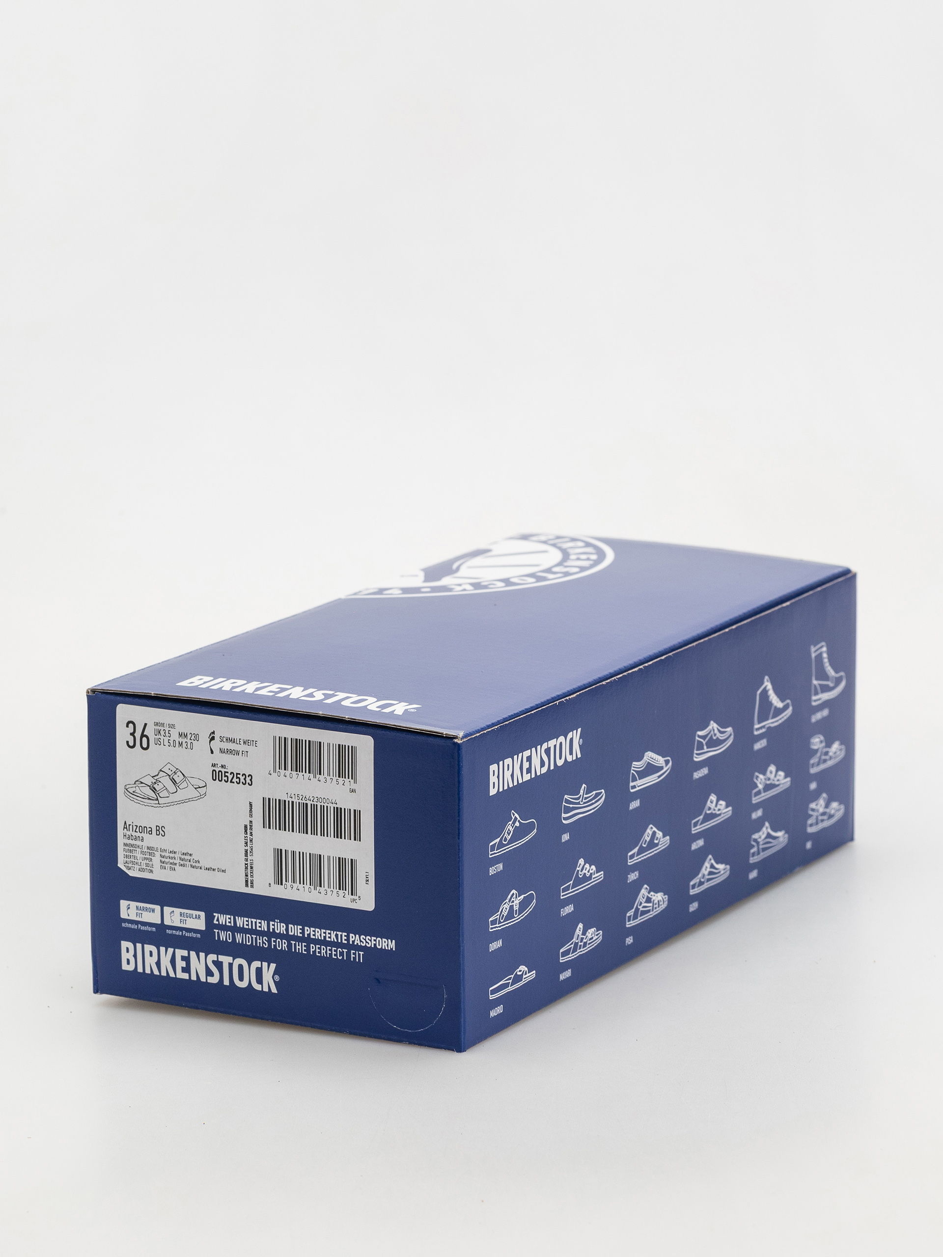 Šľapky Birkenstock Arizona Oiled Leather Narrow Wmn (habana)