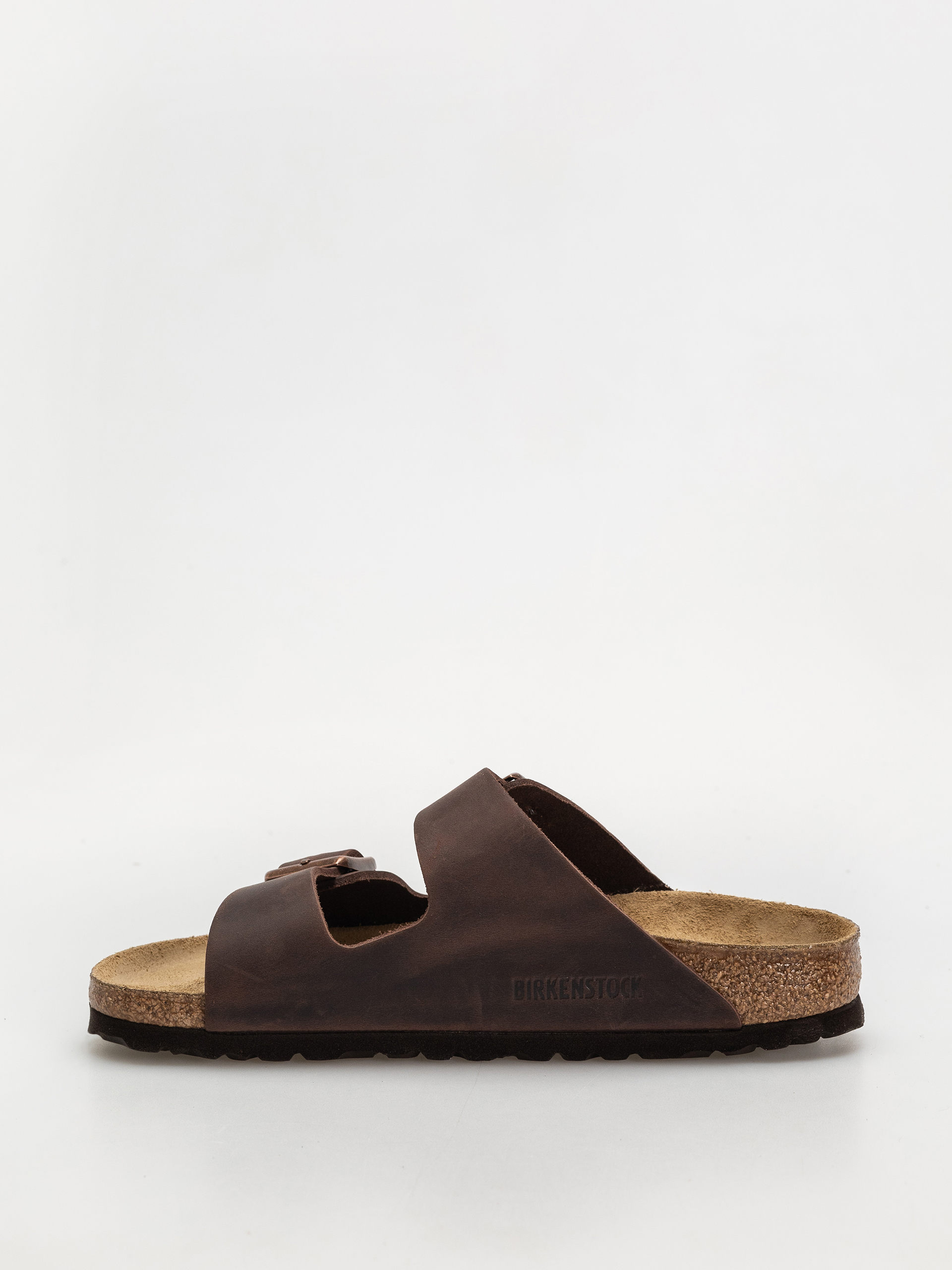Šľapky Birkenstock Arizona Oiled Leather Narrow Wmn (habana)