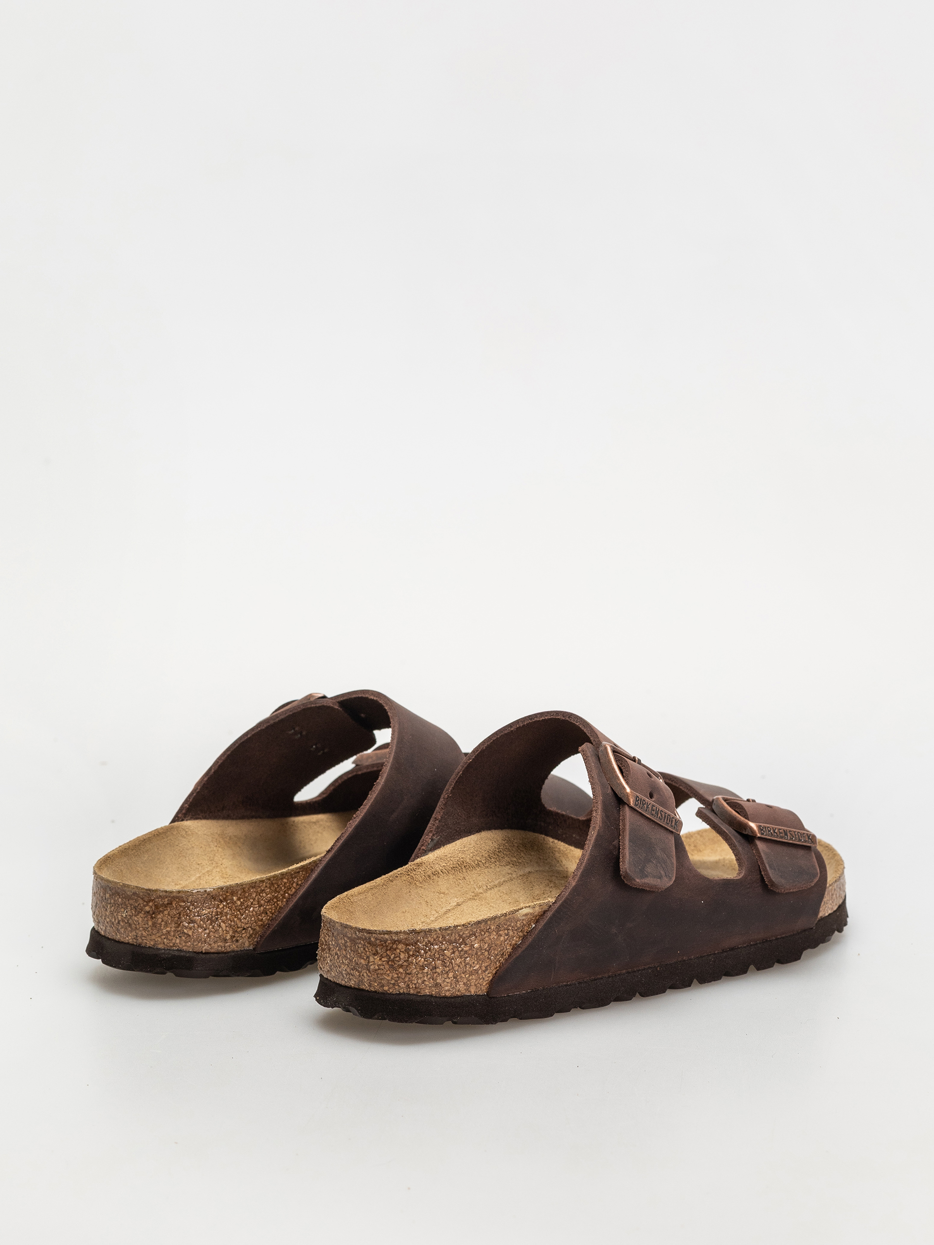 Šľapky Birkenstock Arizona Oiled Leather Narrow Wmn (habana)