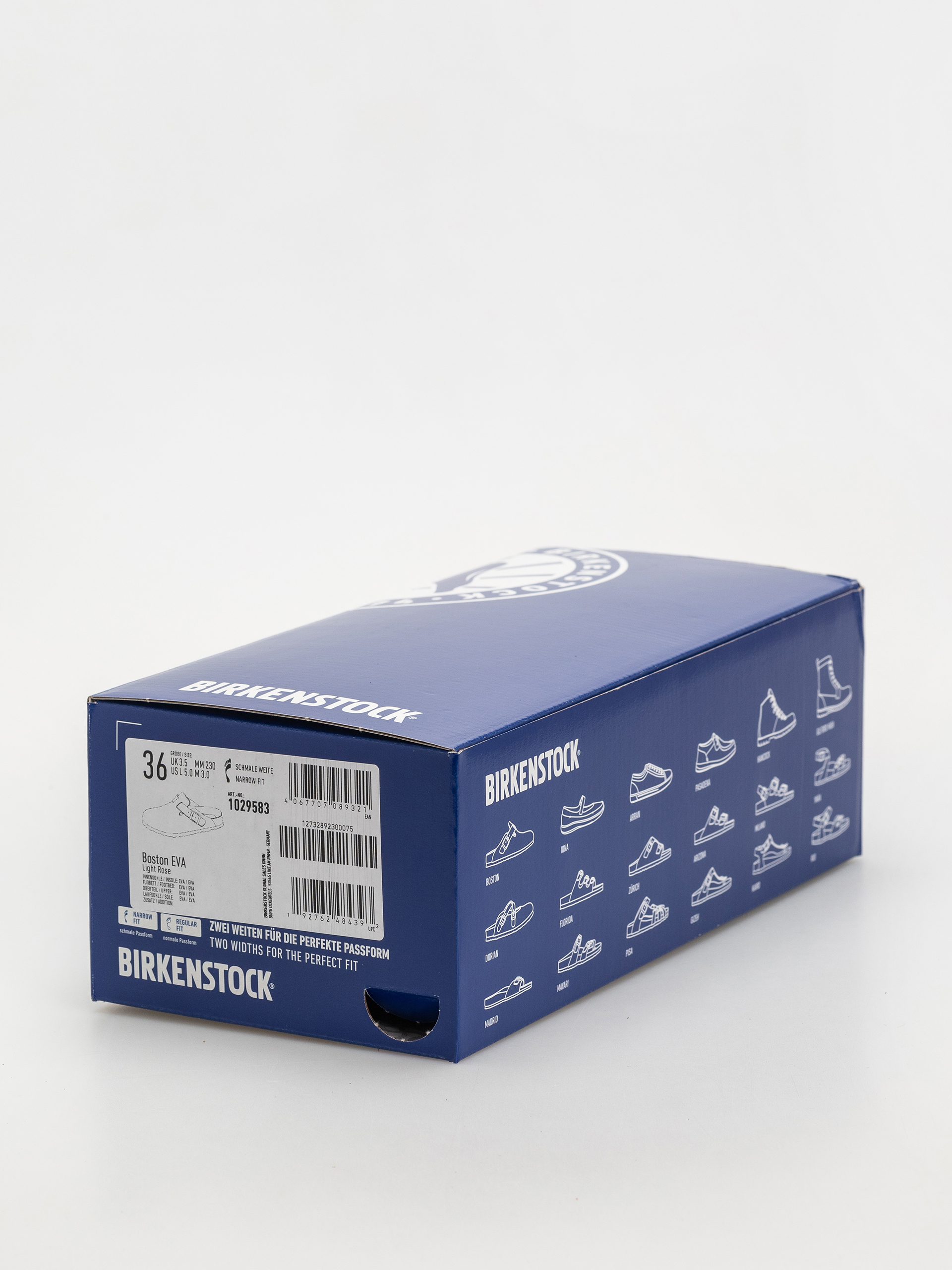 Šľapky Birkenstock Boston EVA Narrow Wmn (light rose)