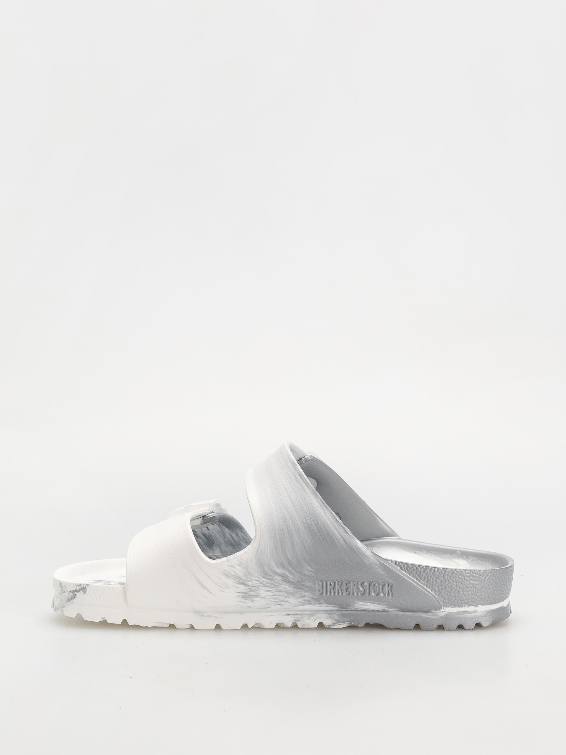 Šľapky Birkenstock Arizona EVA Narrow Wmn (metallic silver multi)
