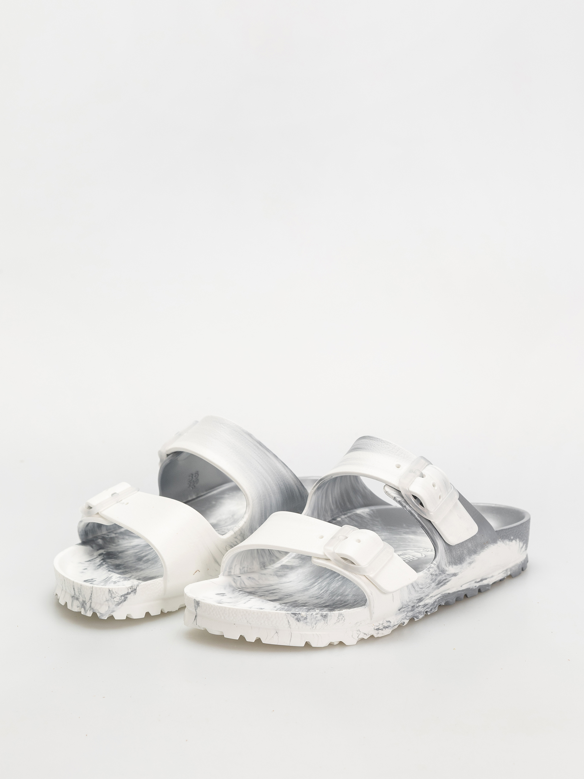 Šľapky Birkenstock Arizona EVA Narrow Wmn (metallic silver multi)