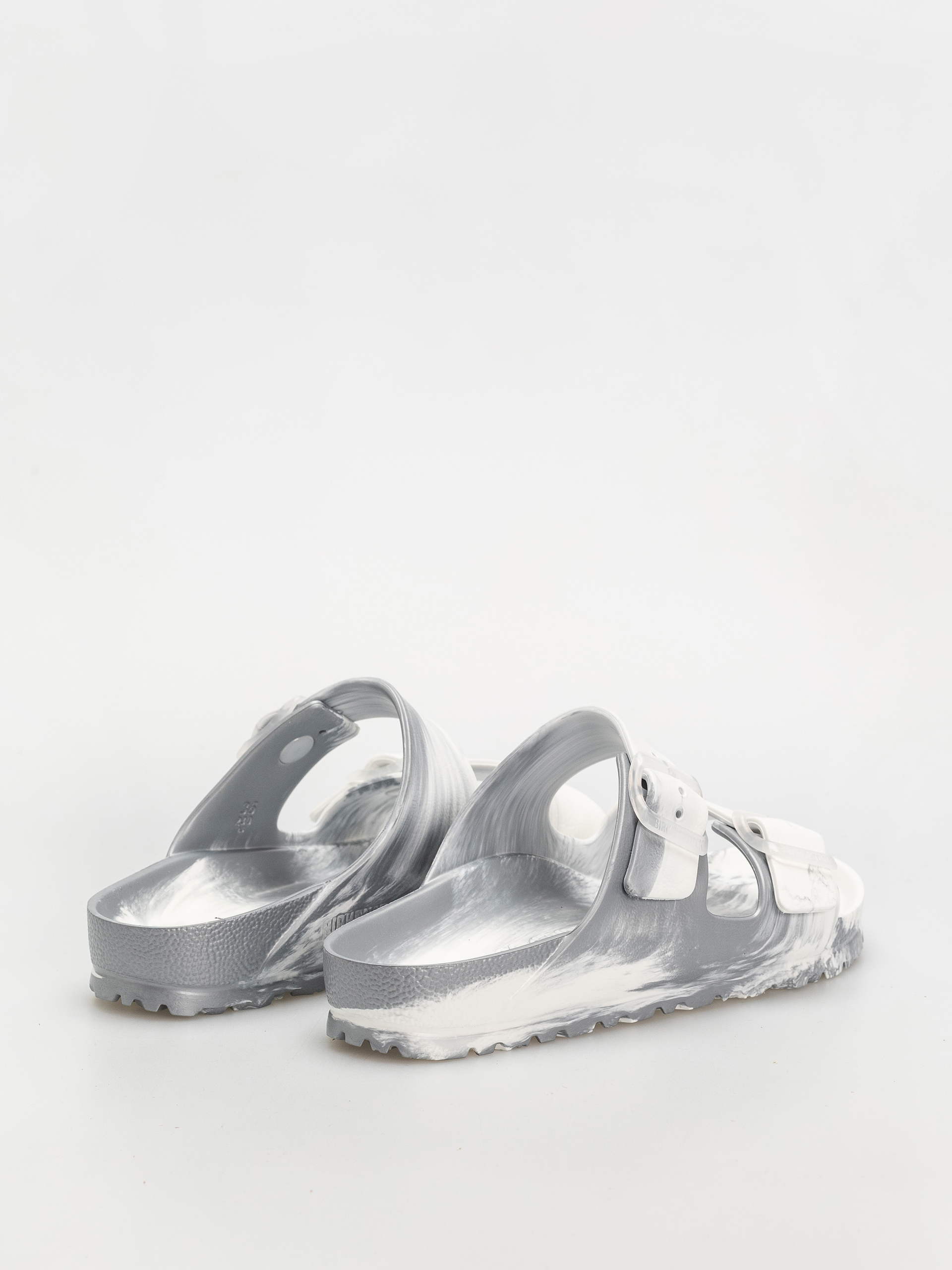 Šľapky Birkenstock Arizona EVA Narrow Wmn (metallic silver multi)
