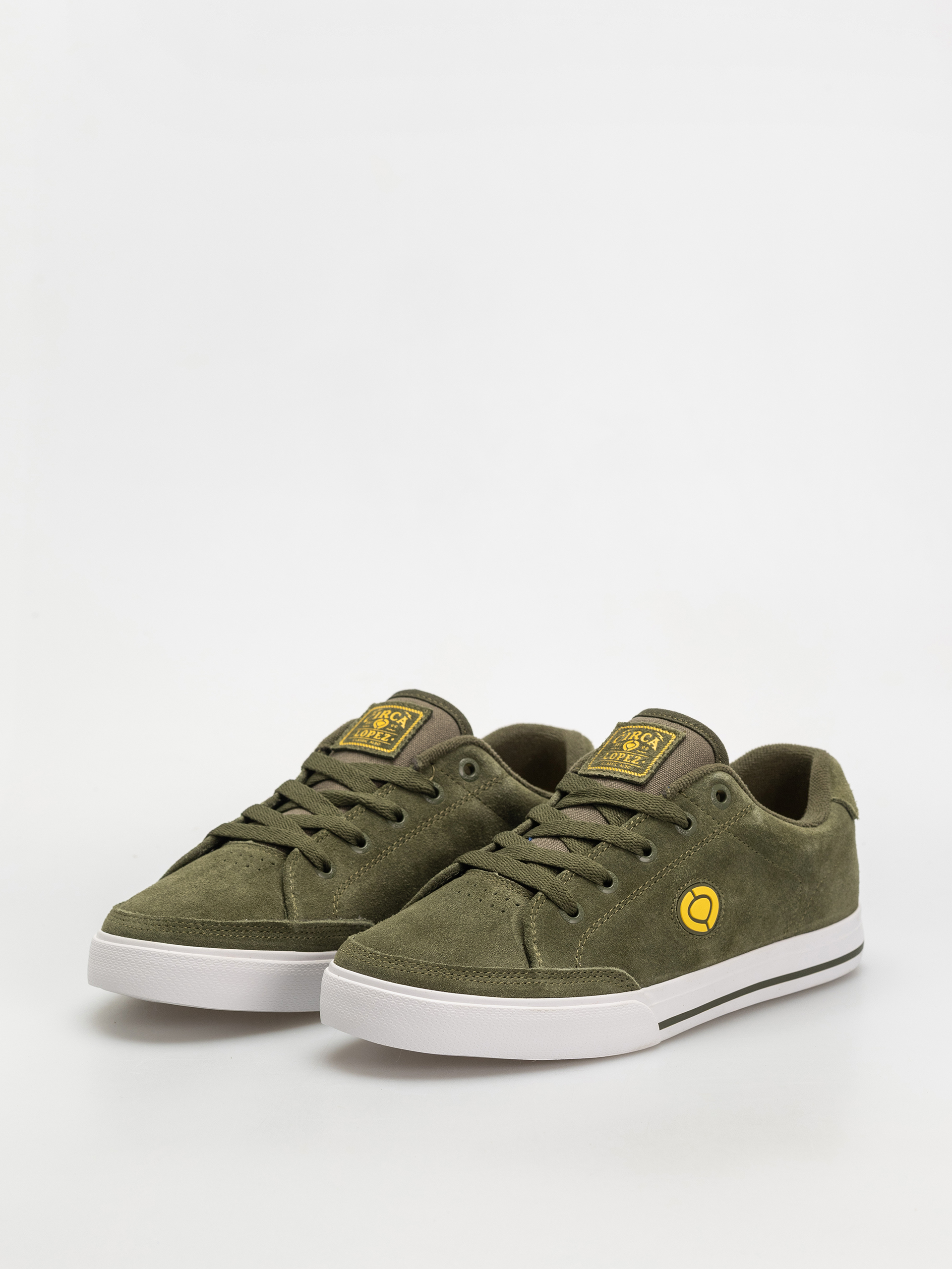 Topánky Circa Al 50 Slim (military green/lemon)