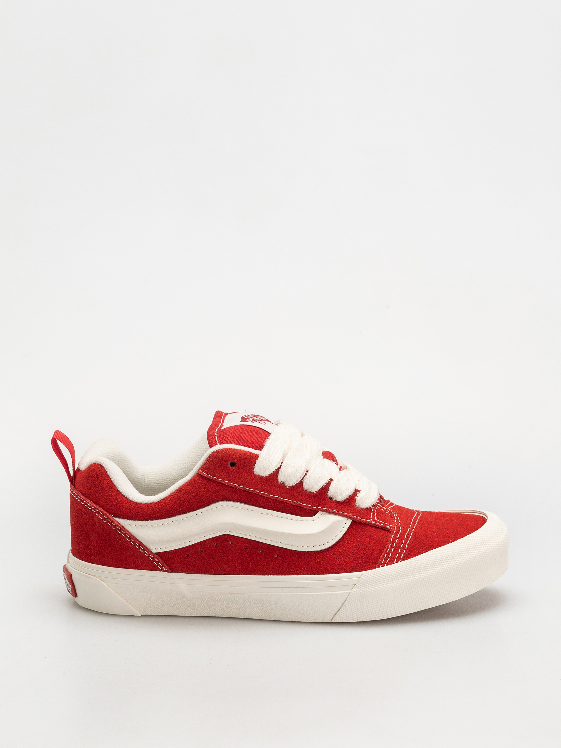Topánky Vans Knu Skool (racing red/marshmallow)