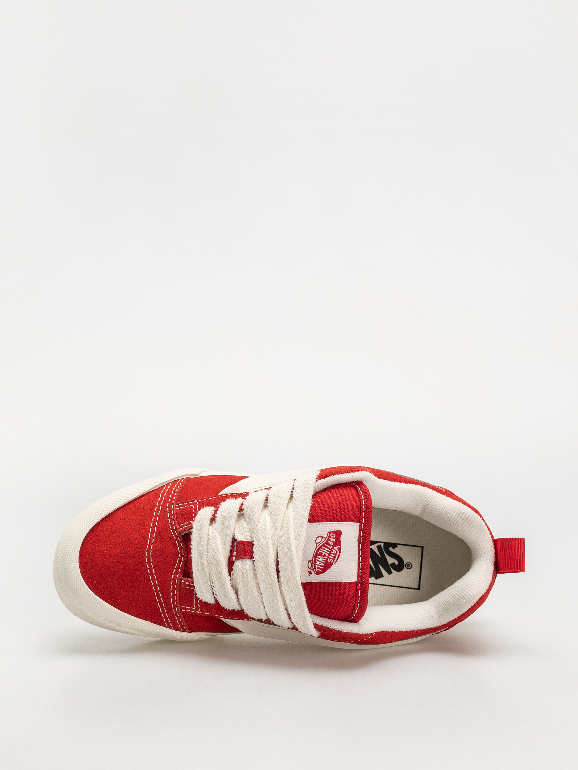 Topánky Vans Knu Skool (racing red/marshmallow)