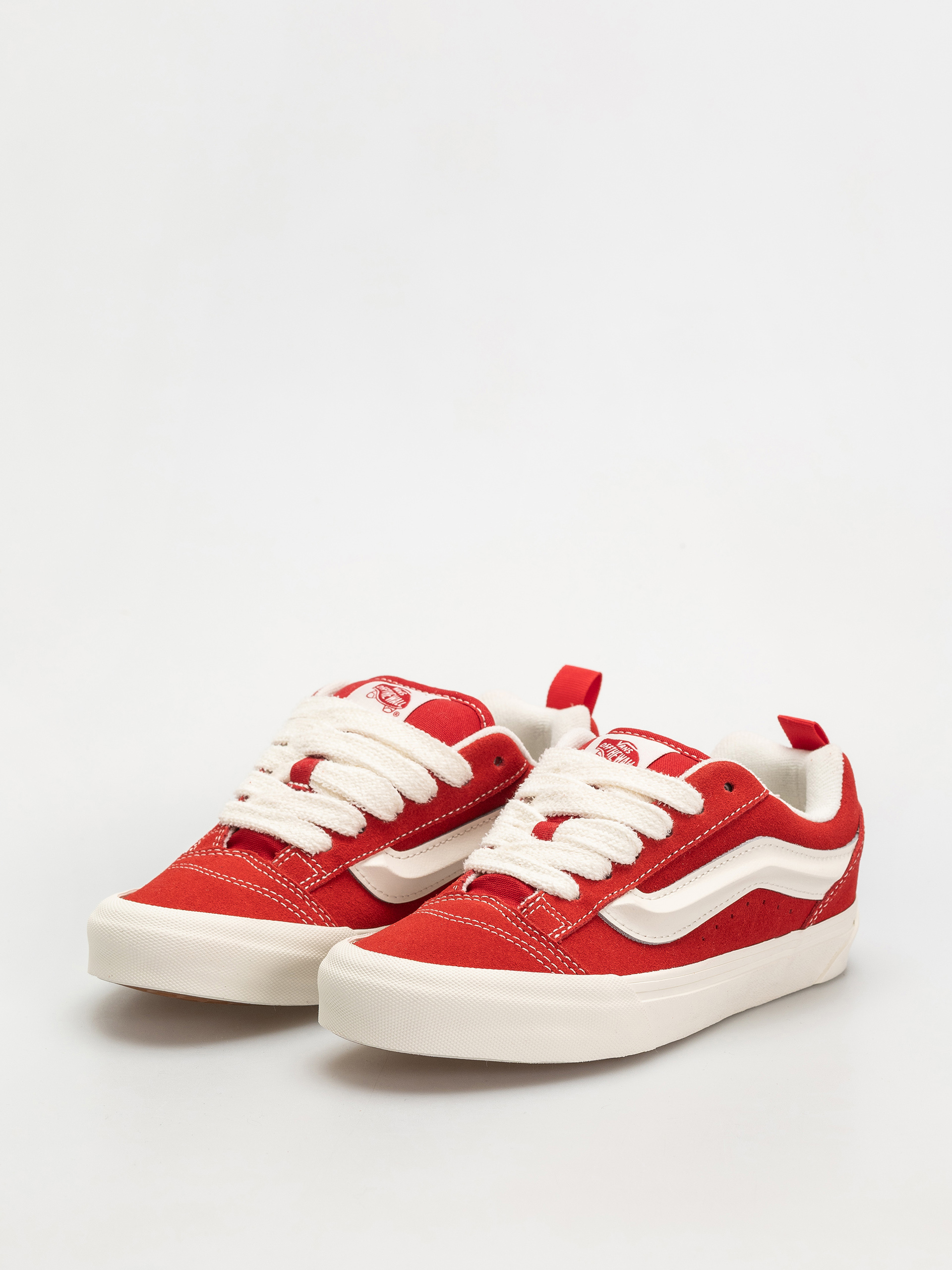 Topánky Vans Knu Skool (racing red/marshmallow)