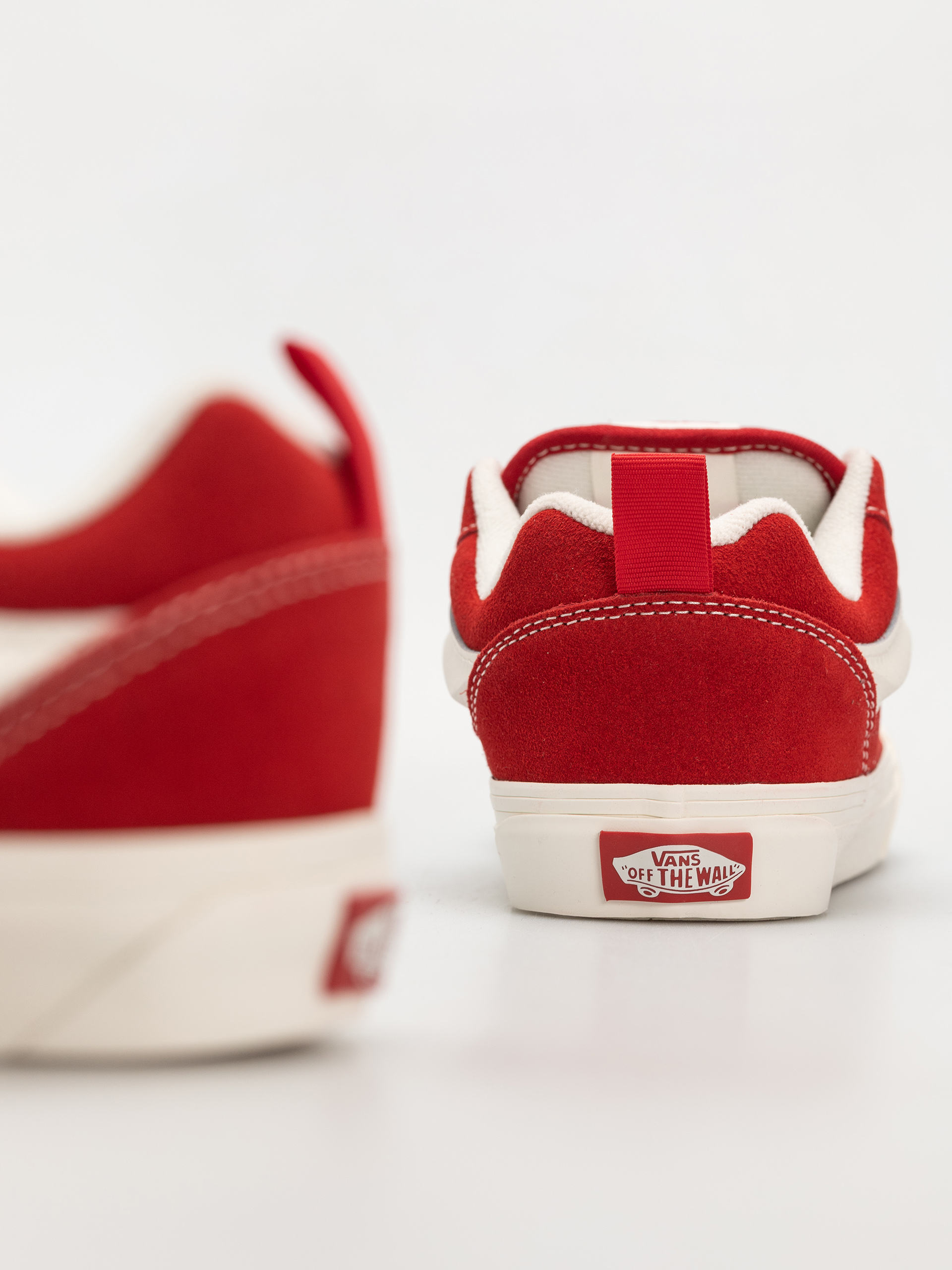 Topánky Vans Knu Skool (racing red/marshmallow)