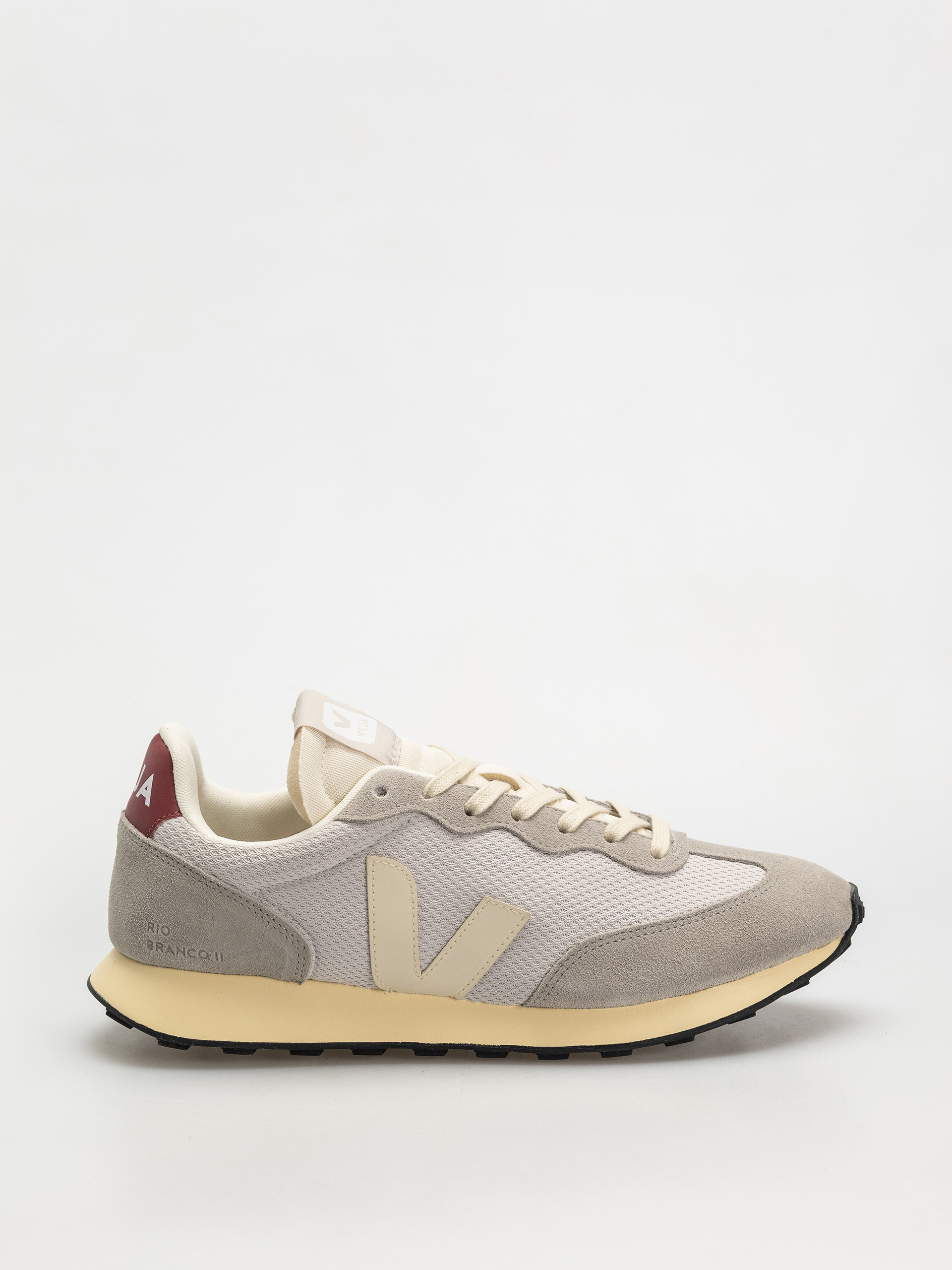 Topánky Veja Rio Branco Ii (light grey pierre marsala)