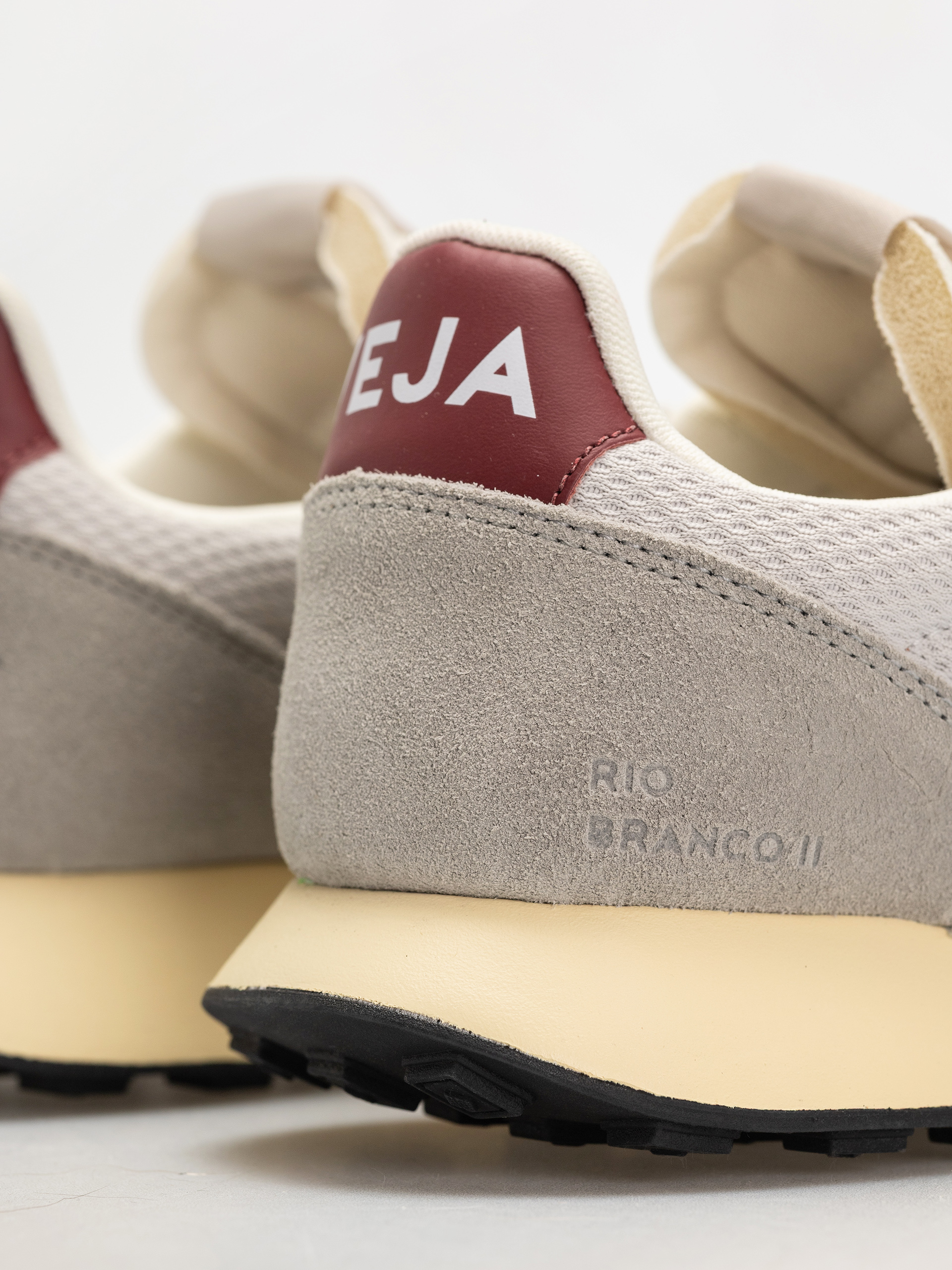 Topánky Veja Rio Branco Ii (light grey pierre marsala)